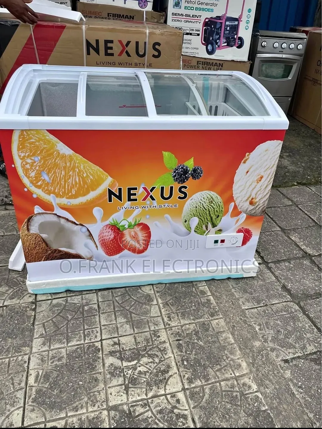 Brand New Nexus Transparent Top Chest Freezer