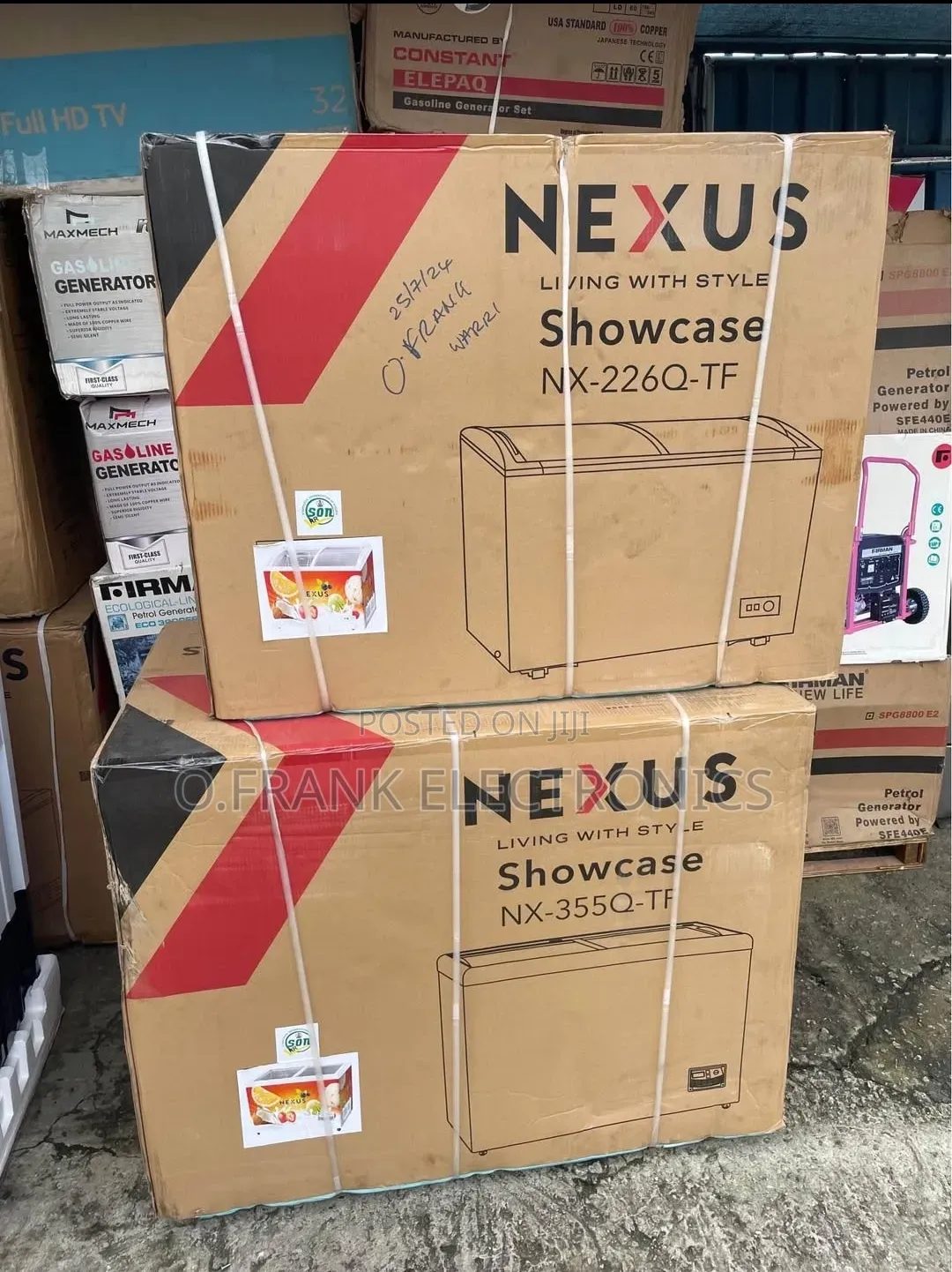 Brand New Nexus Transparent Top Chest Freezer