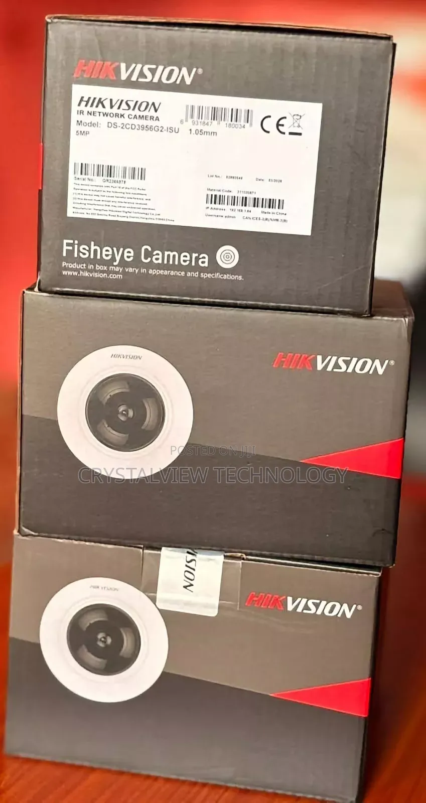 Hikvision 5mp Acusense Fisheye Camera