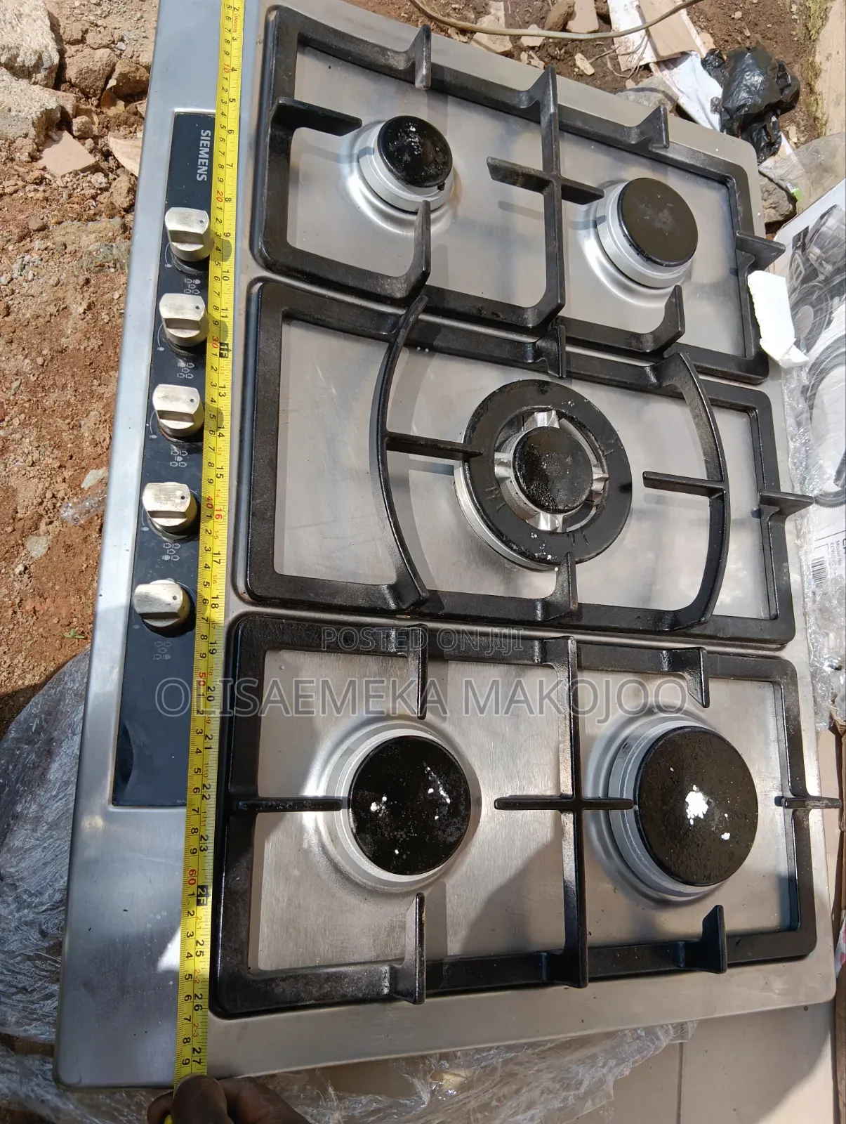 5 in 1 Table Top or Inbuilt Gas