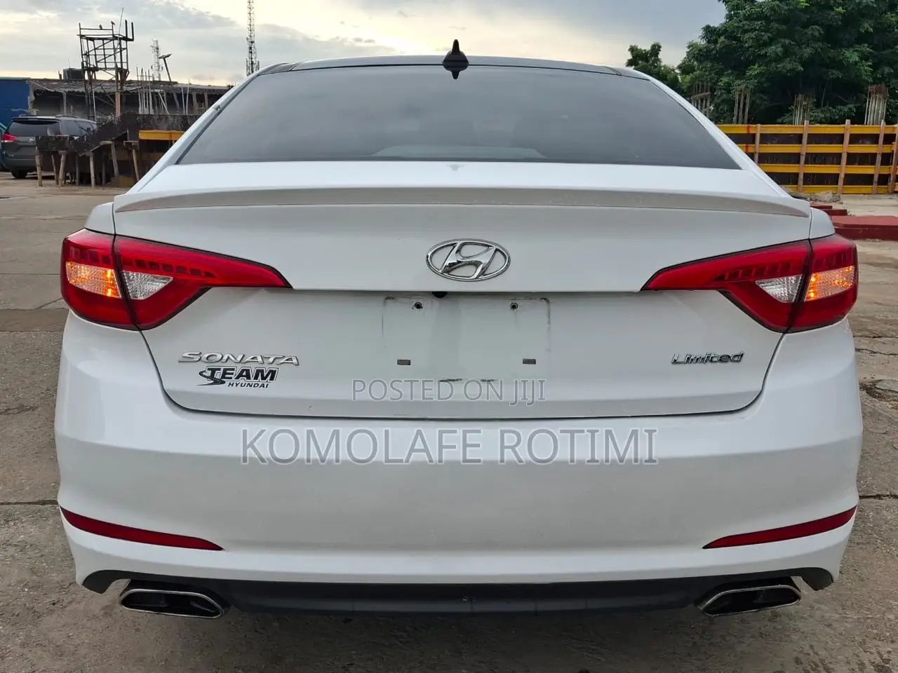 Hyundai Sonata Limited 4dr Sedan (2.4L 4cyl 6A) 2015 White
