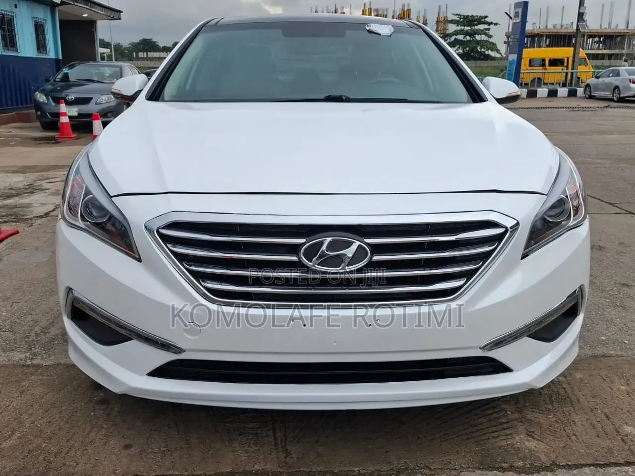 Hyundai Sonata Limited 4dr Sedan (2.4L 4cyl 6A) 2015 White