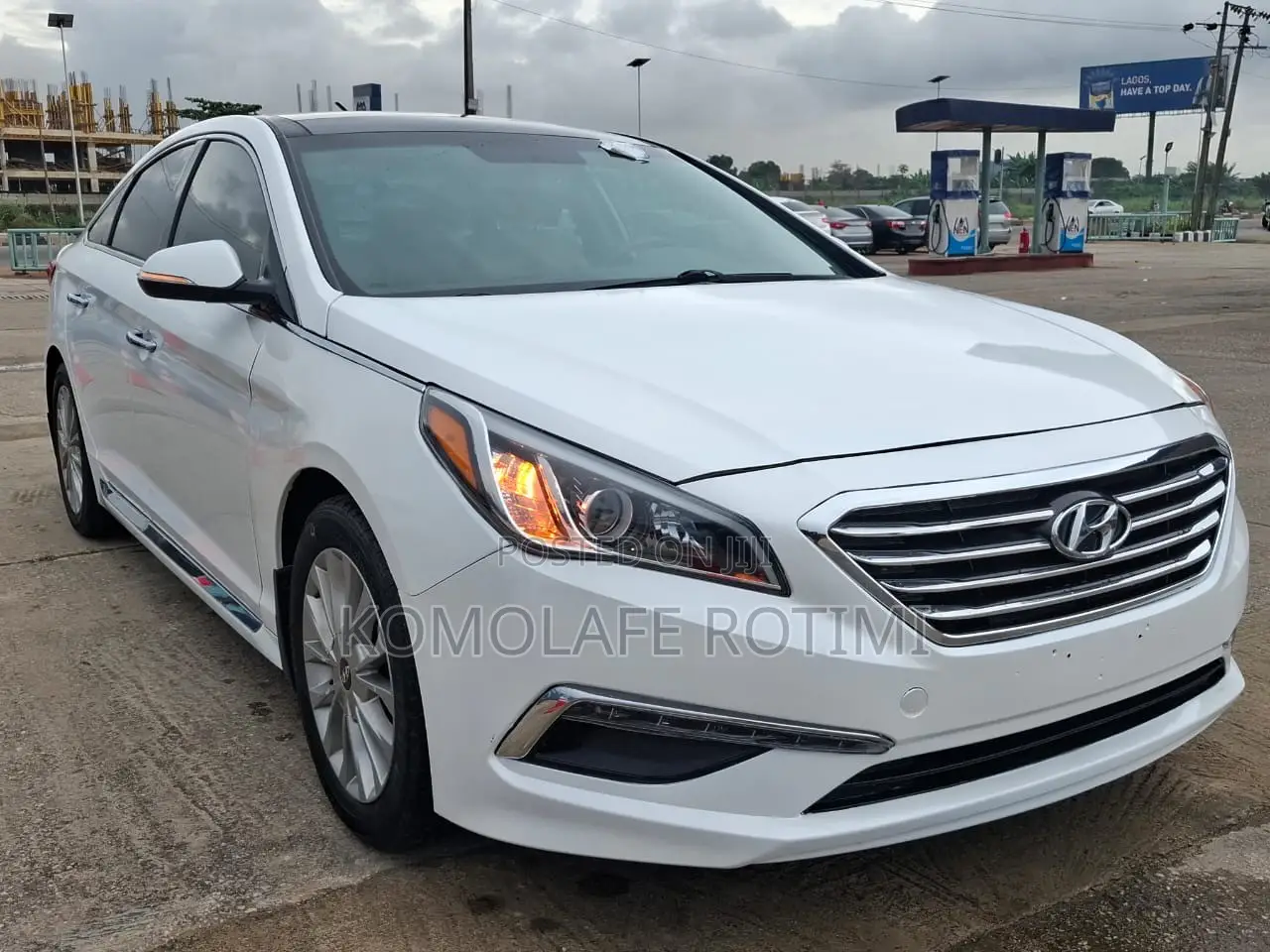 Hyundai Sonata Limited 4dr Sedan (2.4L 4cyl 6A) 2015 White