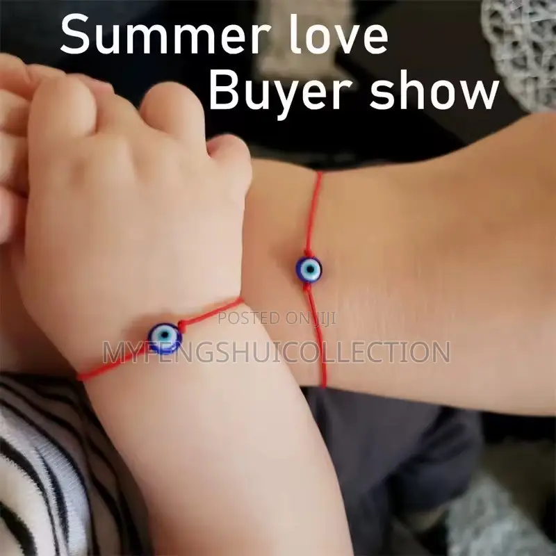 Fortified Red String With Evil Eye for Goodluck and Protection