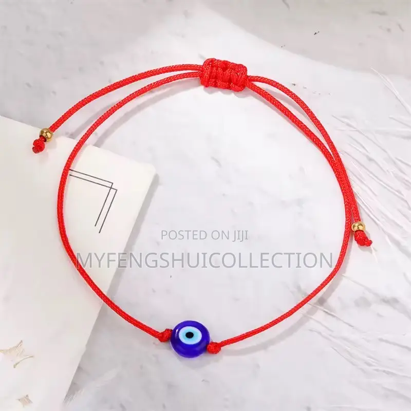 Fortified Red String With Evil Eye for Goodluck and Protection