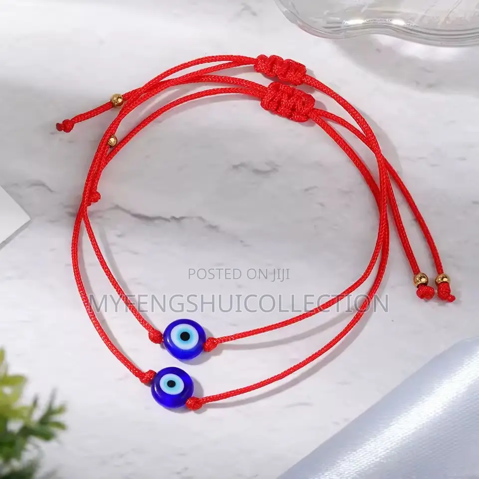 Fortified Red String With Evil Eye for Goodluck and Protection