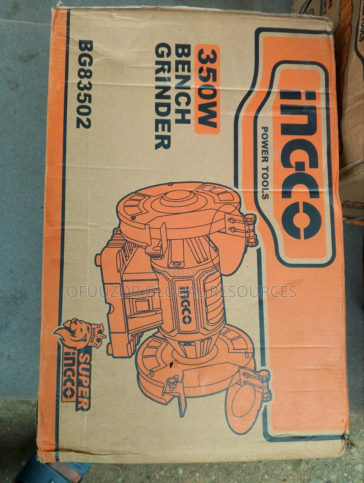 Ingco 8" Bench Grinder