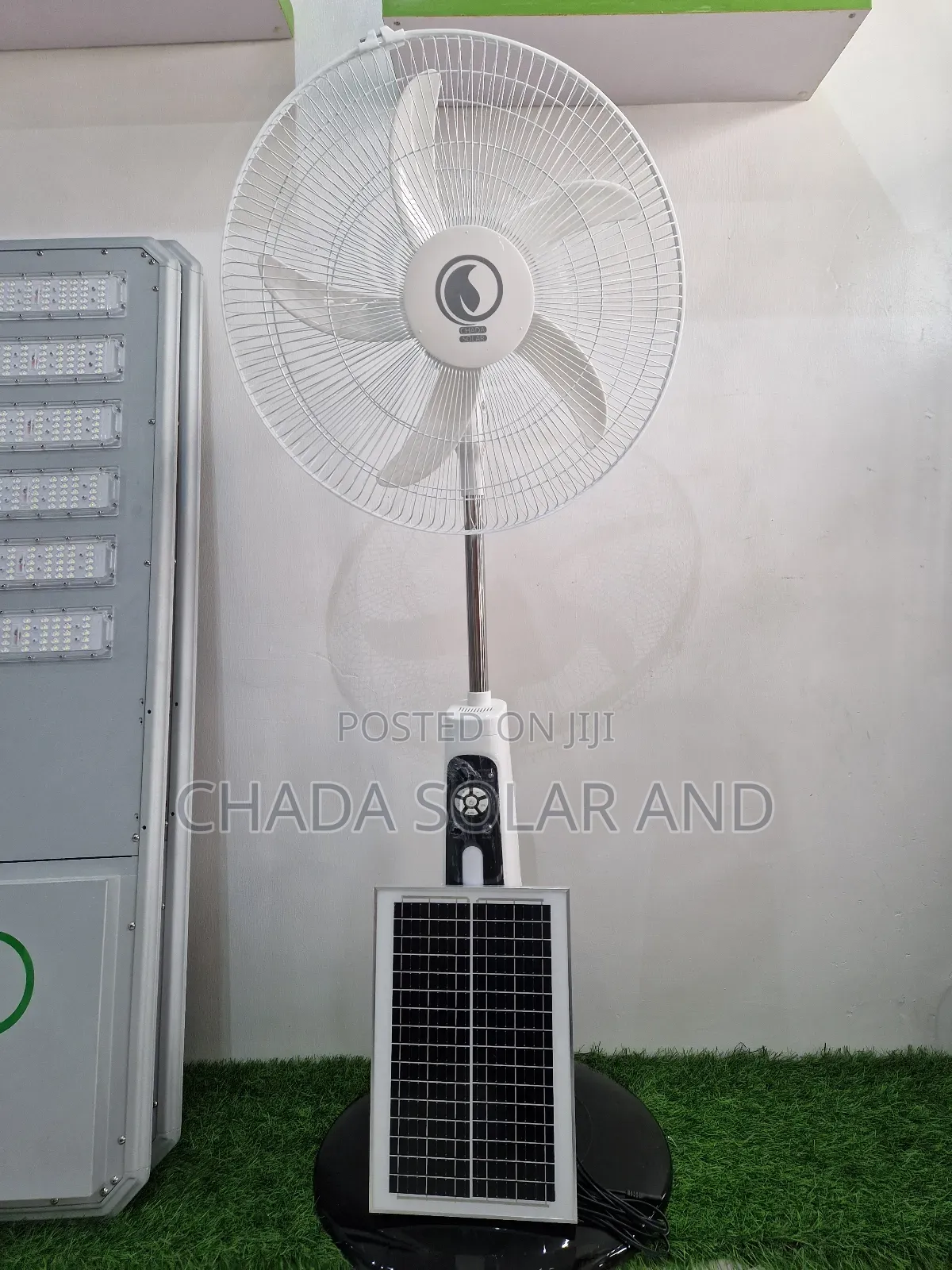 Rechargeable Solar Fan