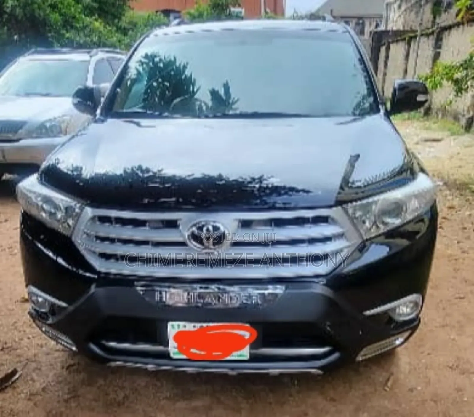 Toyota Highlander Limited 2012 Black