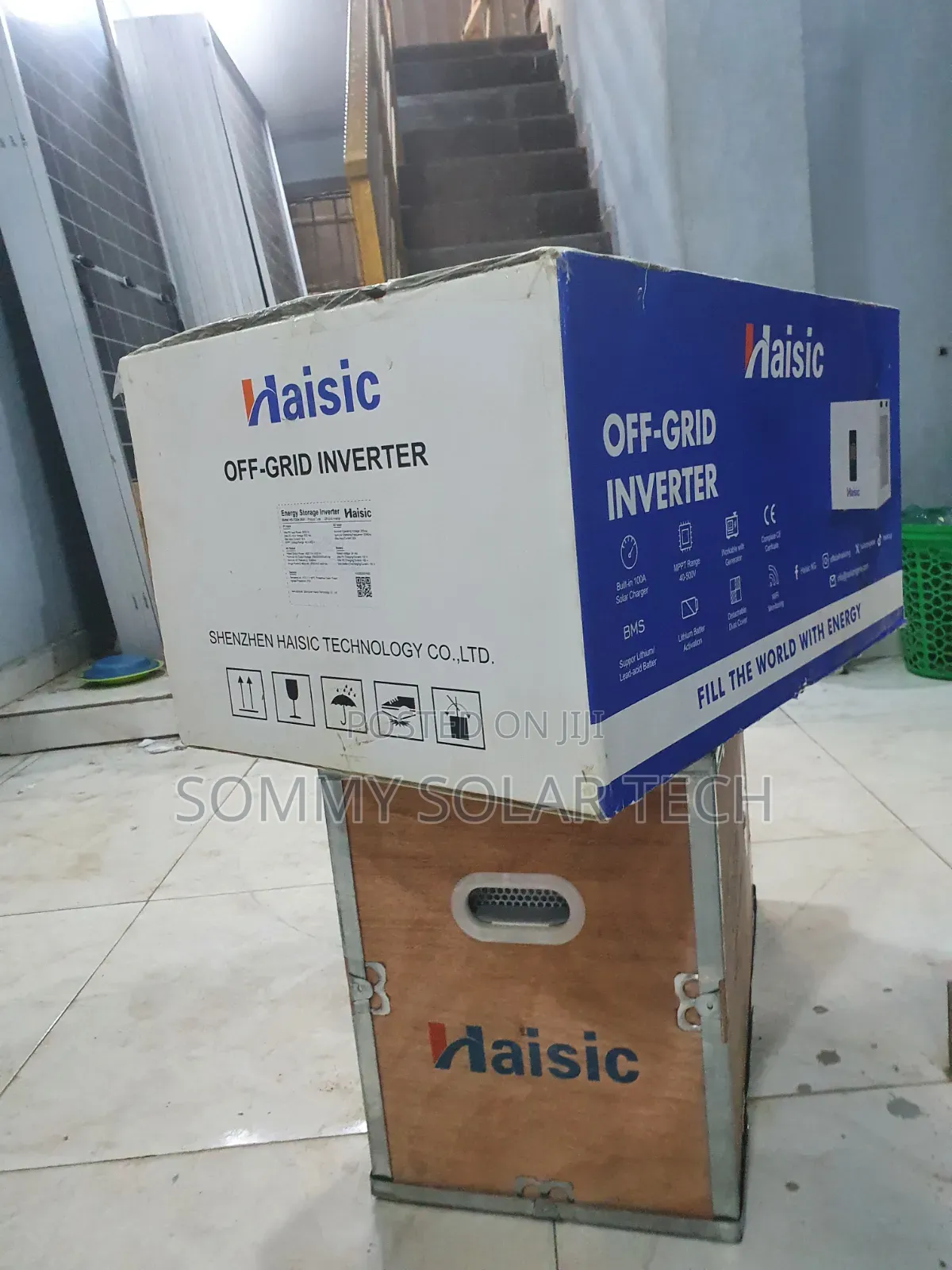Haisic All in One 8kwh Lithium Ion Battery and 4.2kva Hybrid Inverter