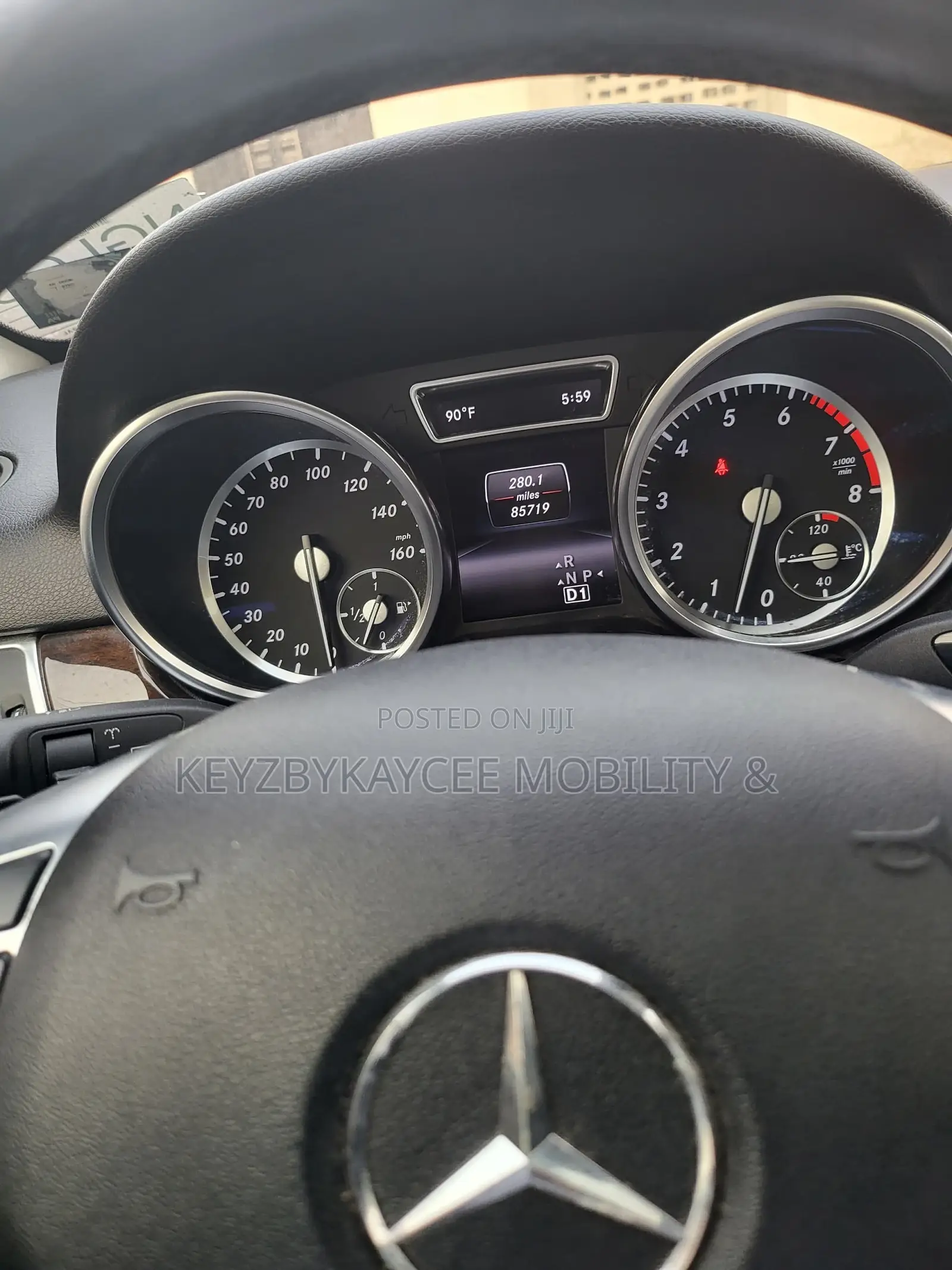 Mercedes-Benz M Class ML350 4dr SUV (3.5L 6cyl 7A) 2015 Black