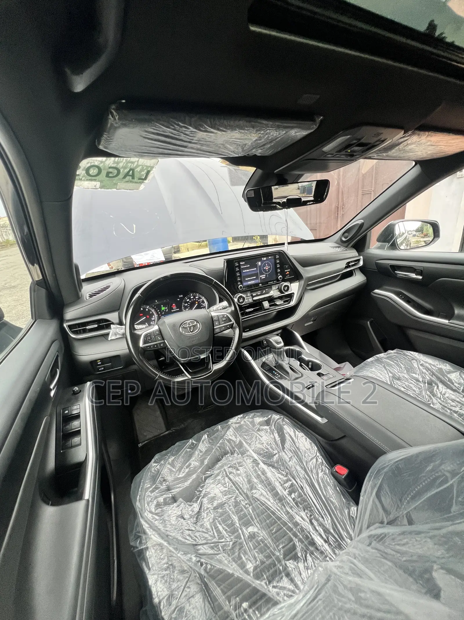 Toyota Highlander XSE 2021 Blue