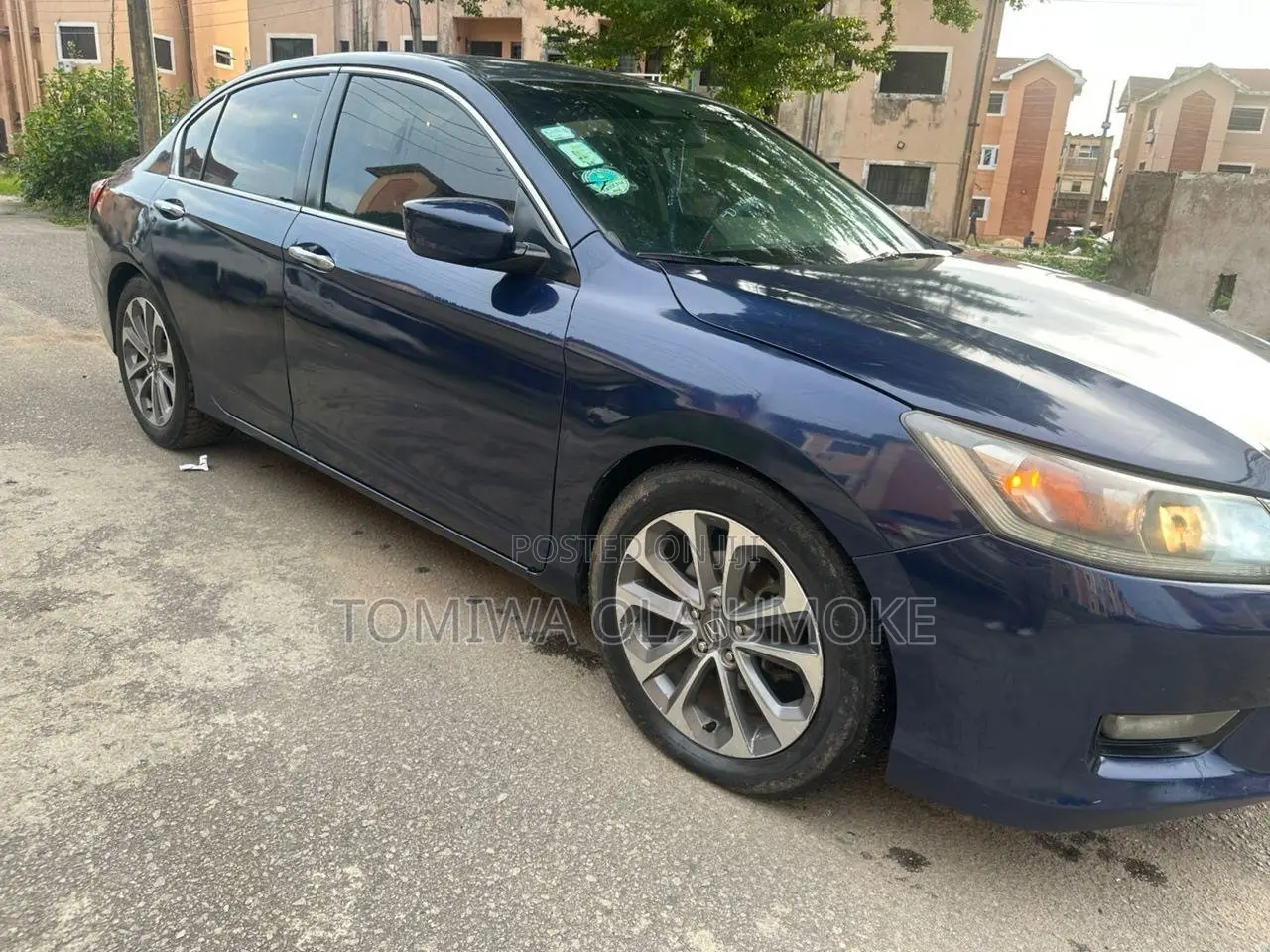 Honda Accord Sport 4dr Sedan (2.4L 4cyl 6M) 2014 Blue