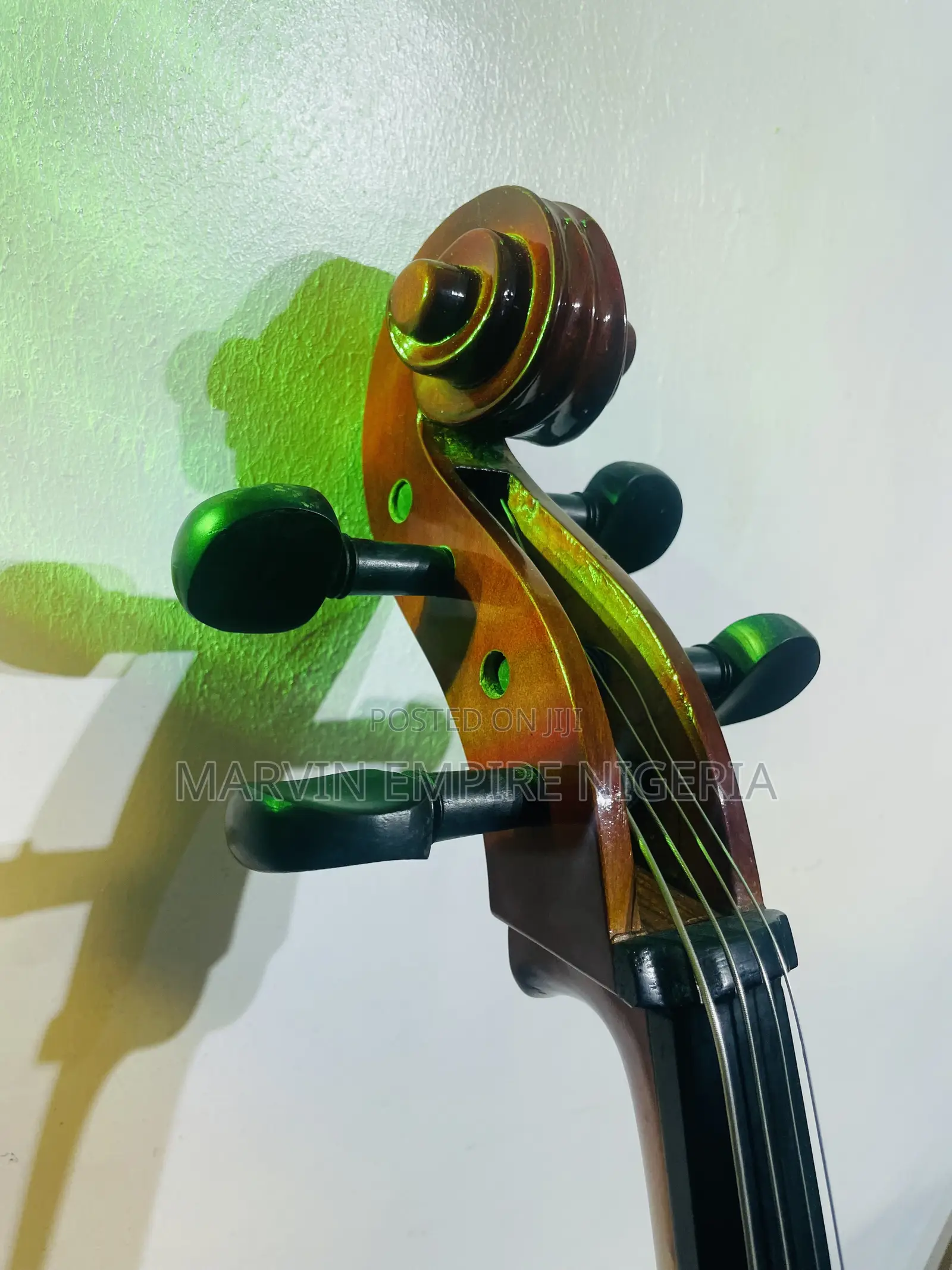 Full Size Professional 4/4 Cello Shaded Amber Finish 4 by 4