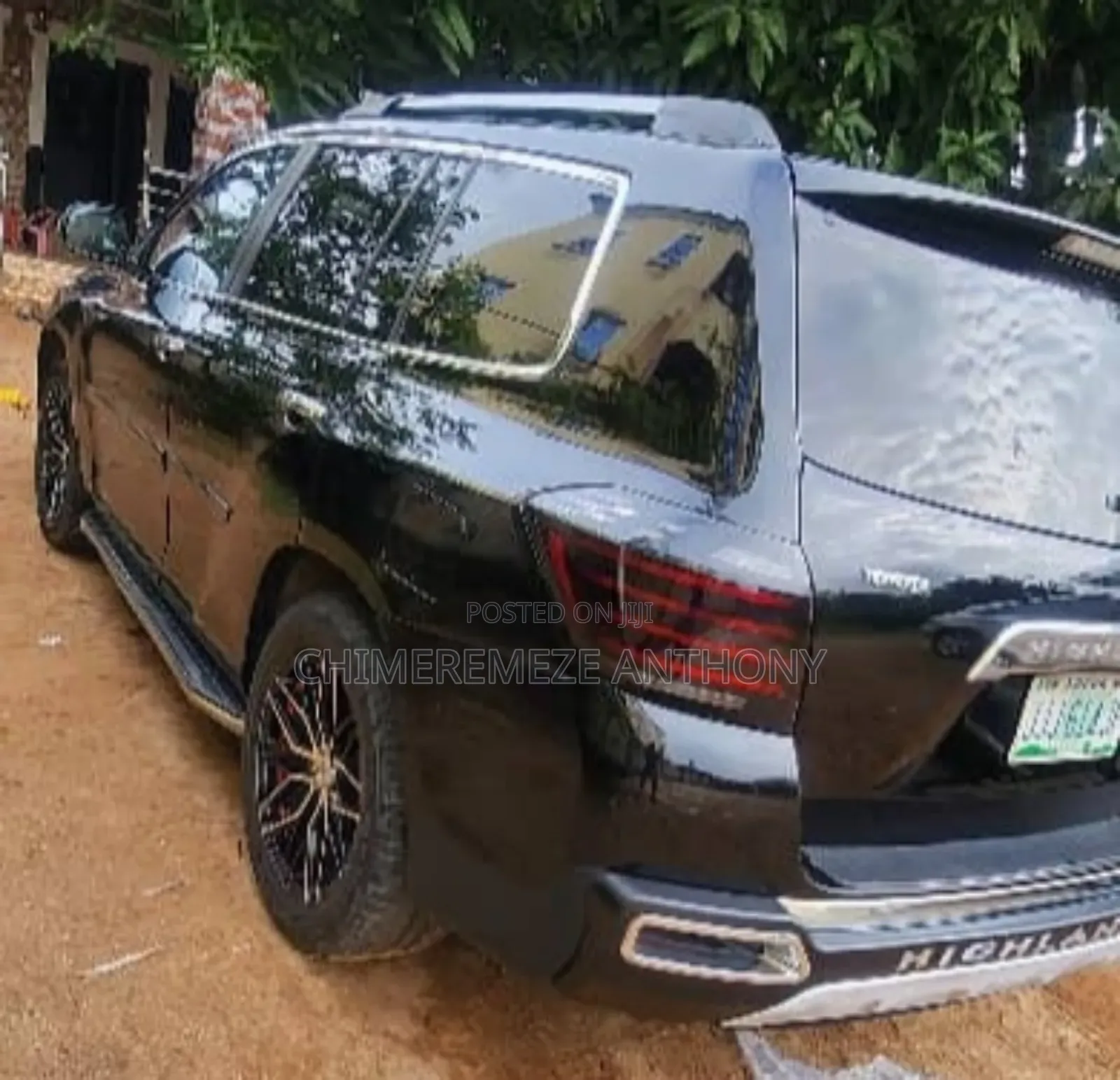 Toyota Highlander Limited 2012 Black