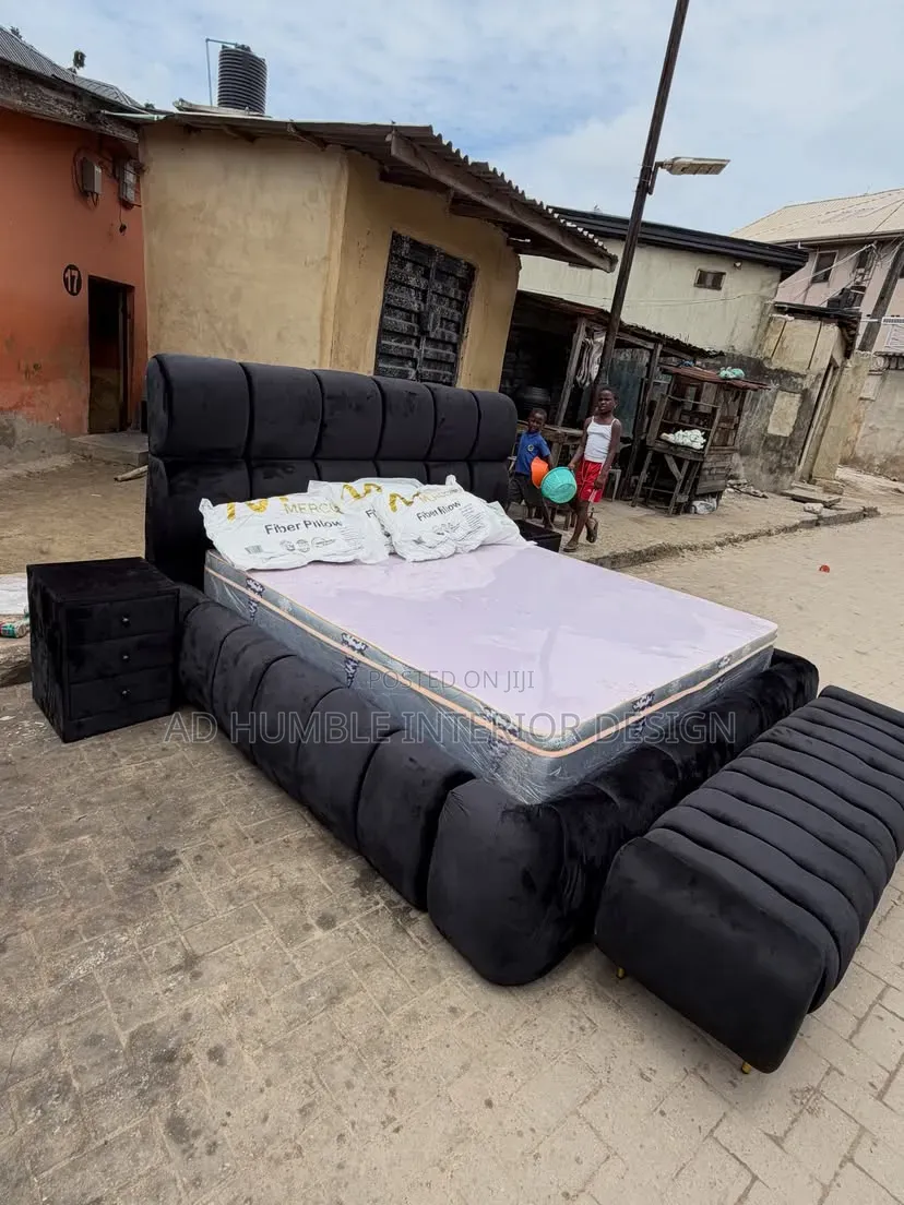 King Size Bubble Bedframe Fullset