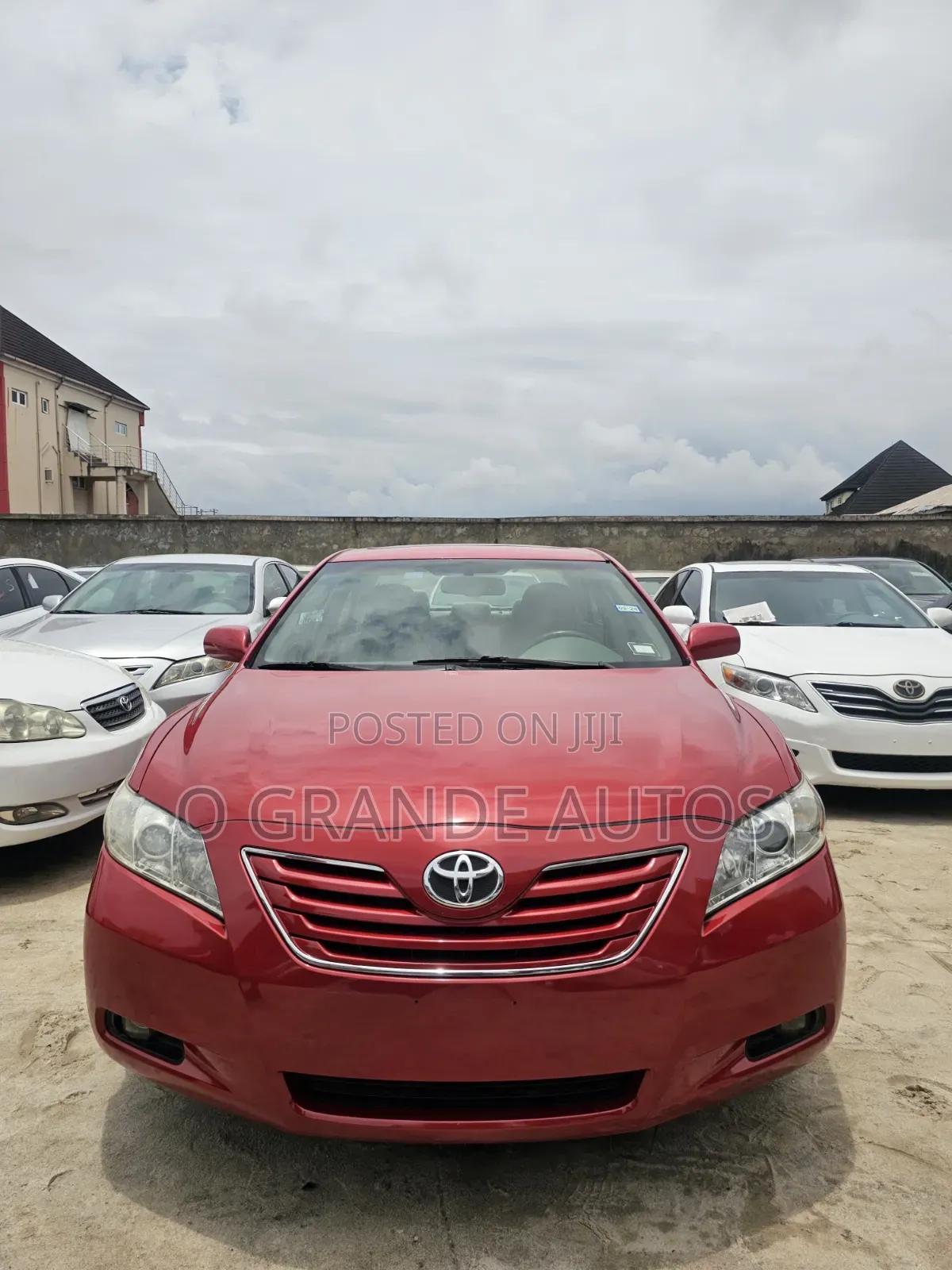 Toyota Camry 2007 Red