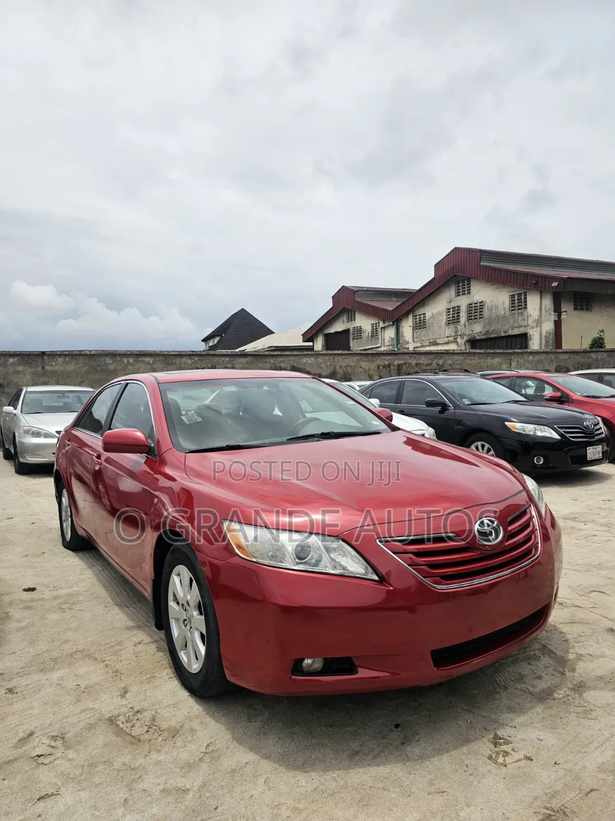 Toyota Camry 2007 Red