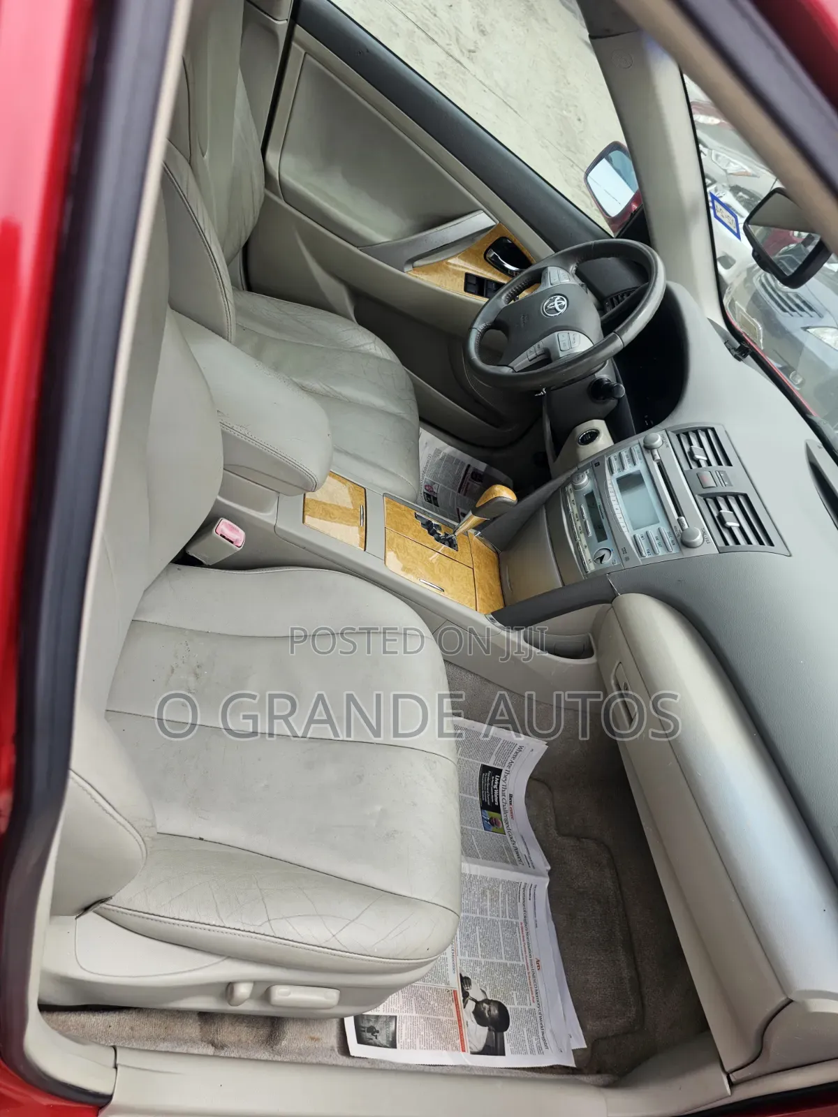 Toyota Camry 2007 Red
