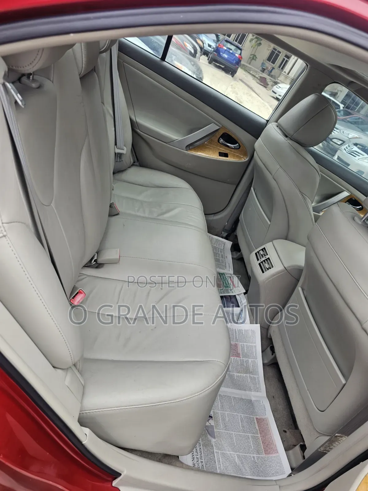 Toyota Camry 2007 Red