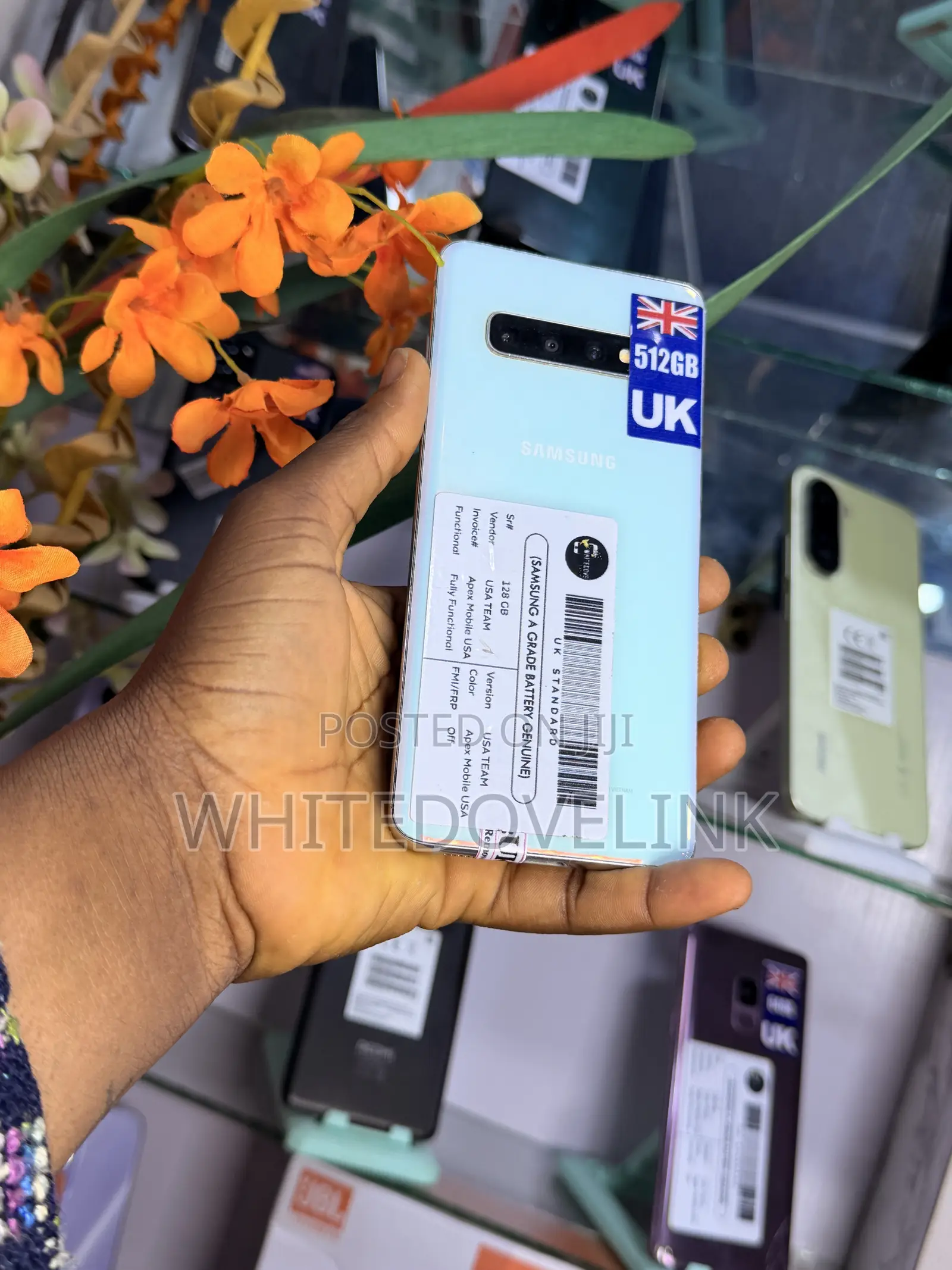 Samsung Galaxy S10 5G 512 GB White
