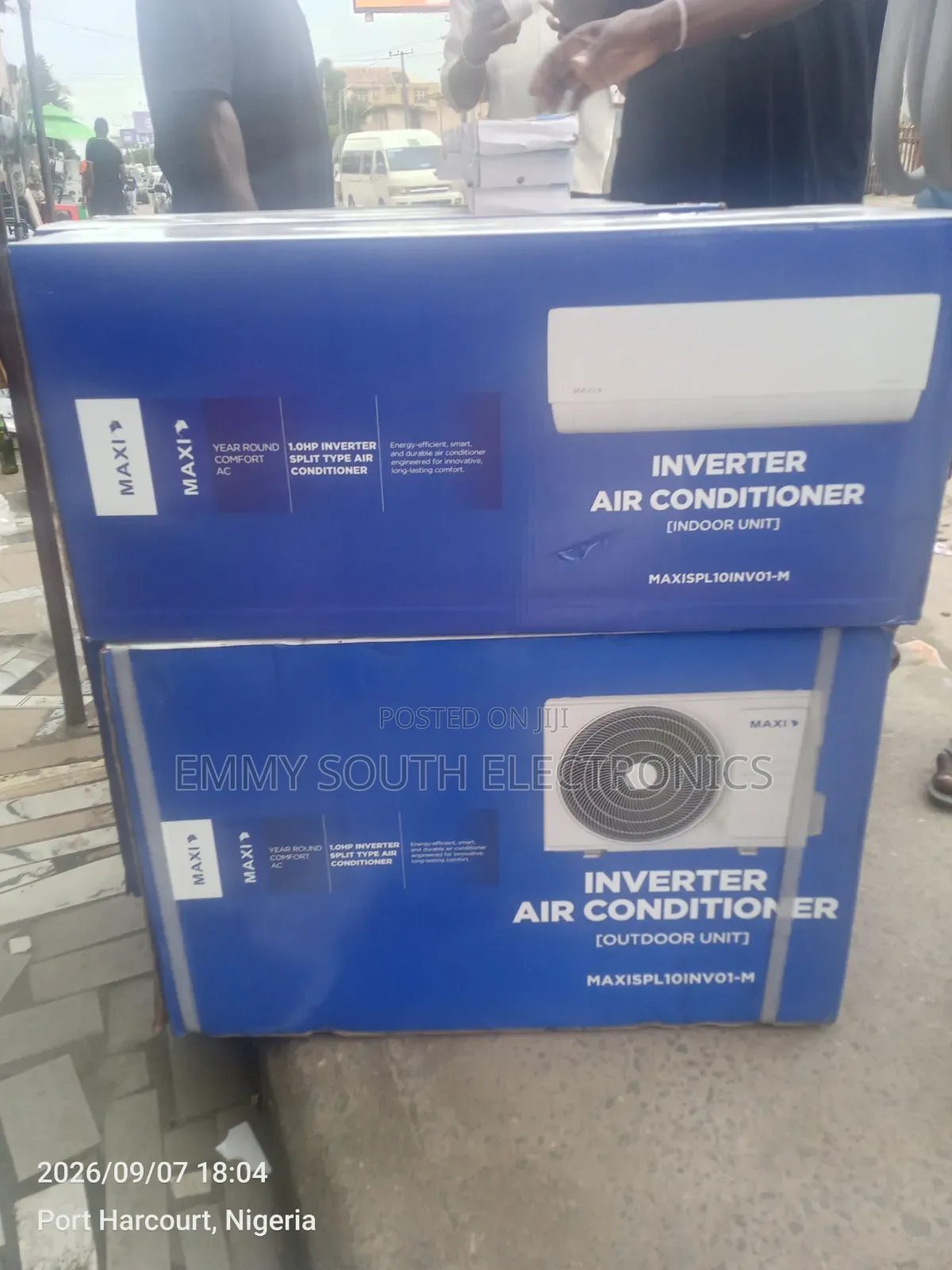 Maxi Inverter Split Units Air Conditioner 1 HP With 2 Years Warranty