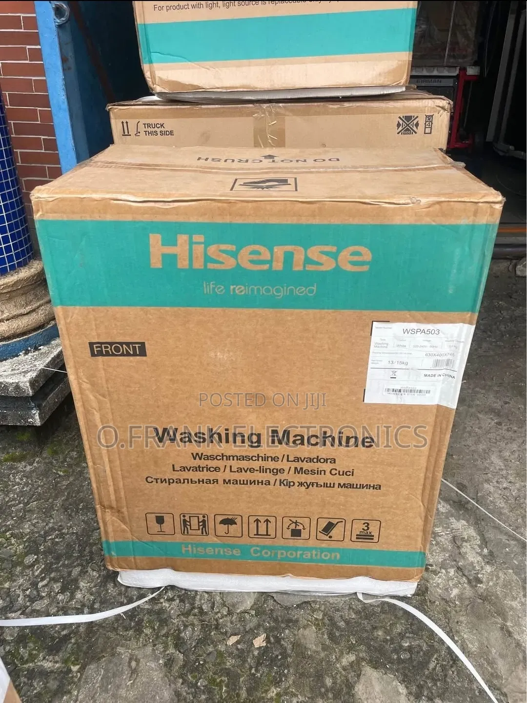 Brand New Hisense Washing Machine