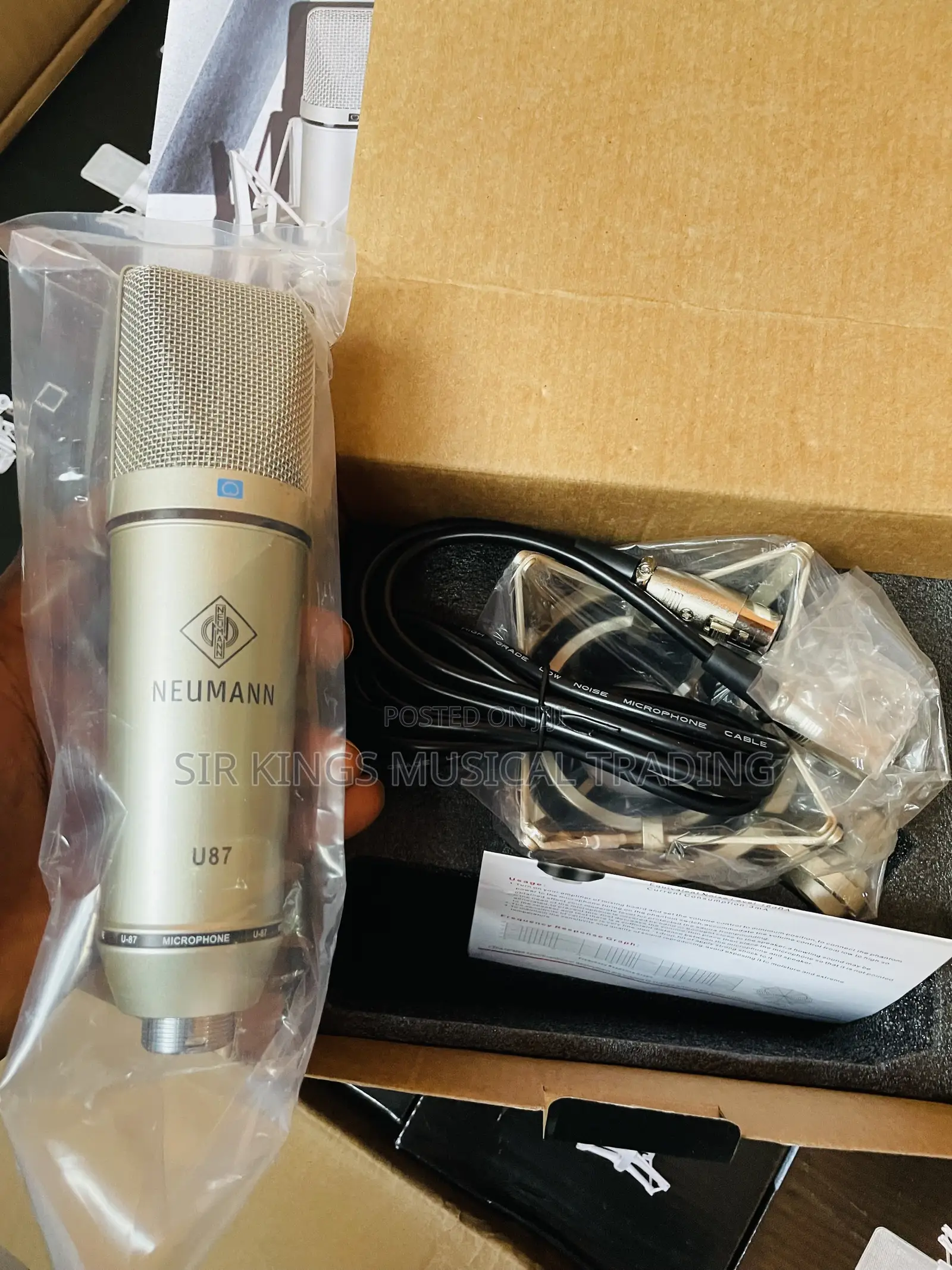Neumann U87 Condenser Studio Microphone