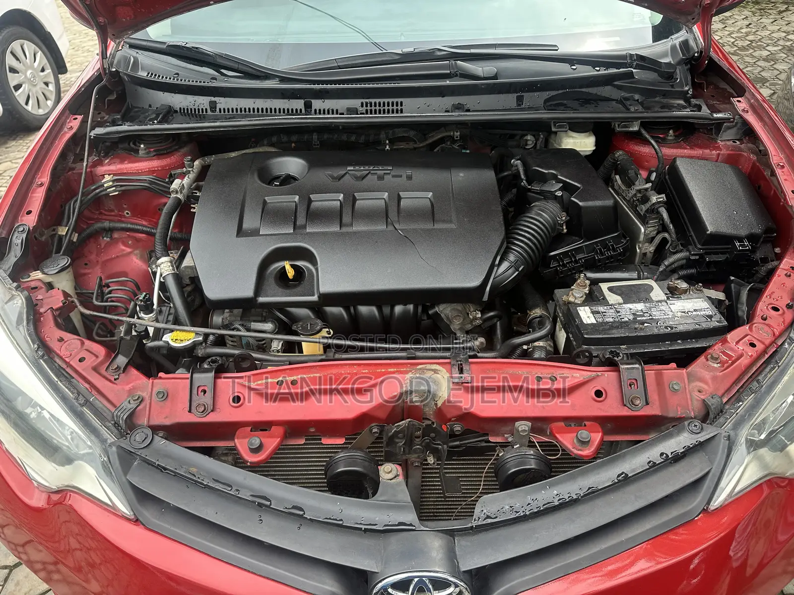 Toyota Corolla L 4dr Sedan (1.8L 4cyl 4A) 2015 Red