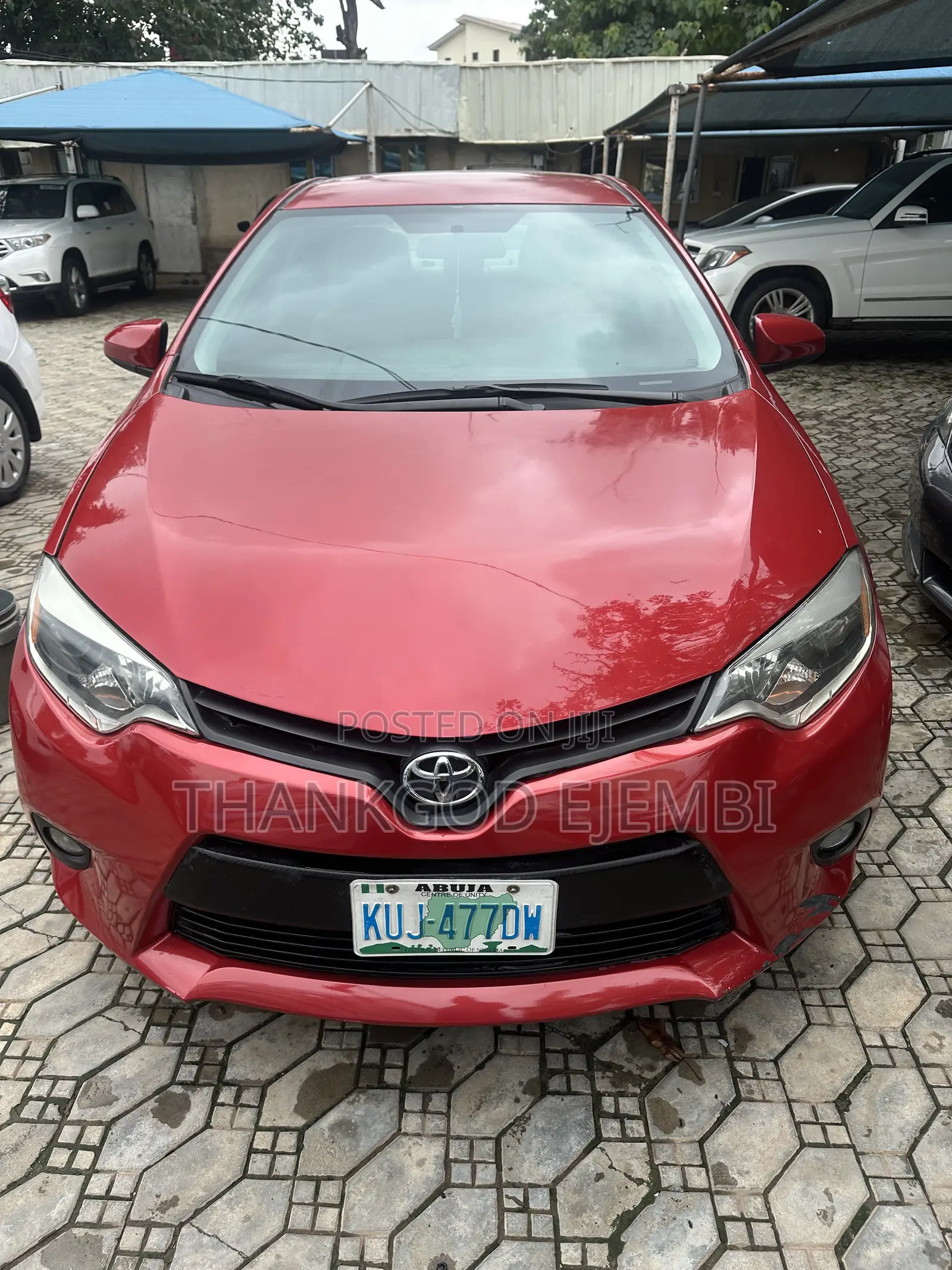 Toyota Corolla L 4dr Sedan (1.8L 4cyl 4A) 2015 Red
