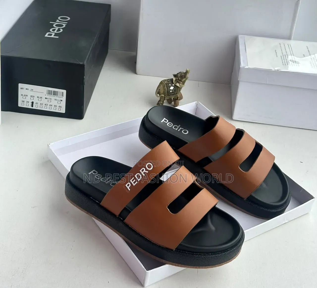 Brown Leather Men's Wears