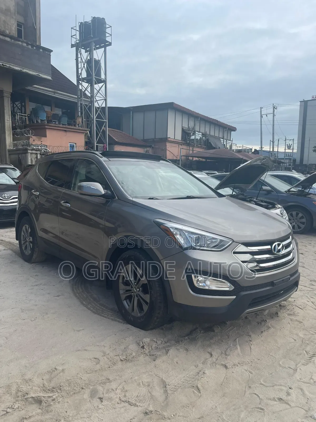 Hyundai Santa Fe 2014 Gray