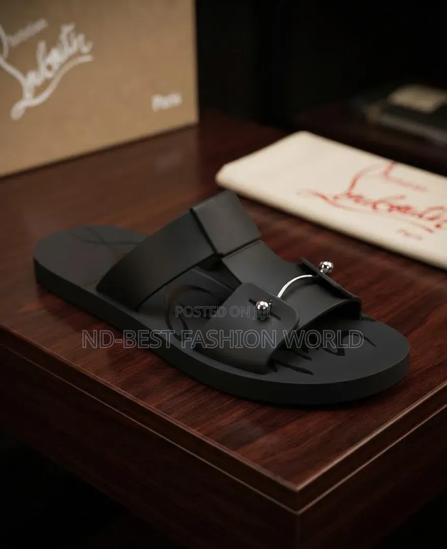 Pure Leather White Slippers