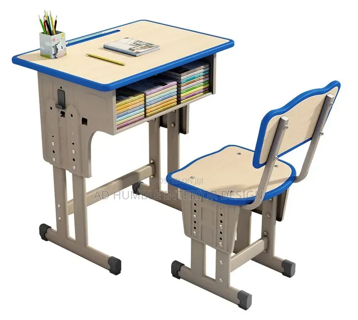 Imported Student Desk With Chair Ion Leg