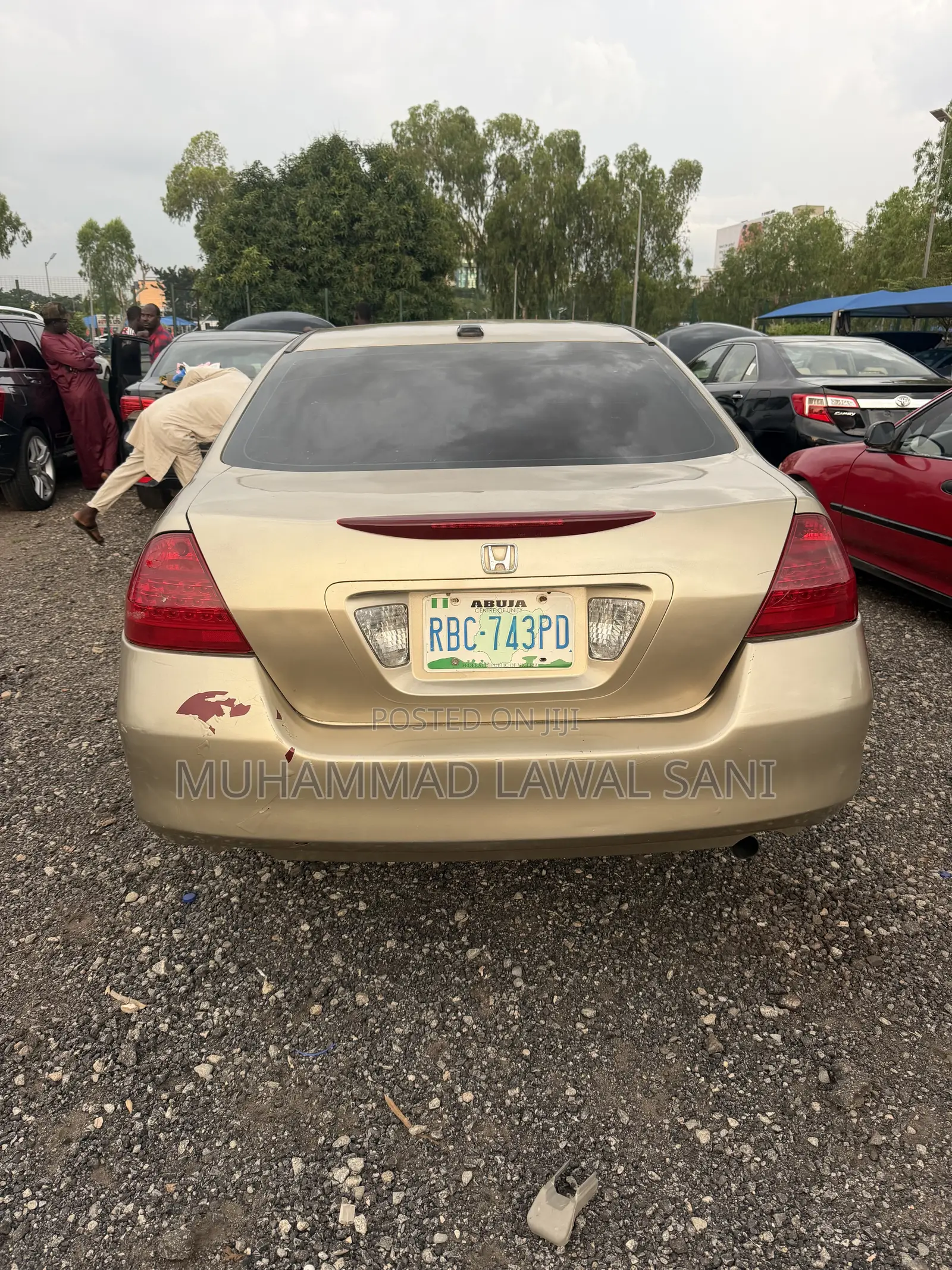 Honda Accord 2007 Gold