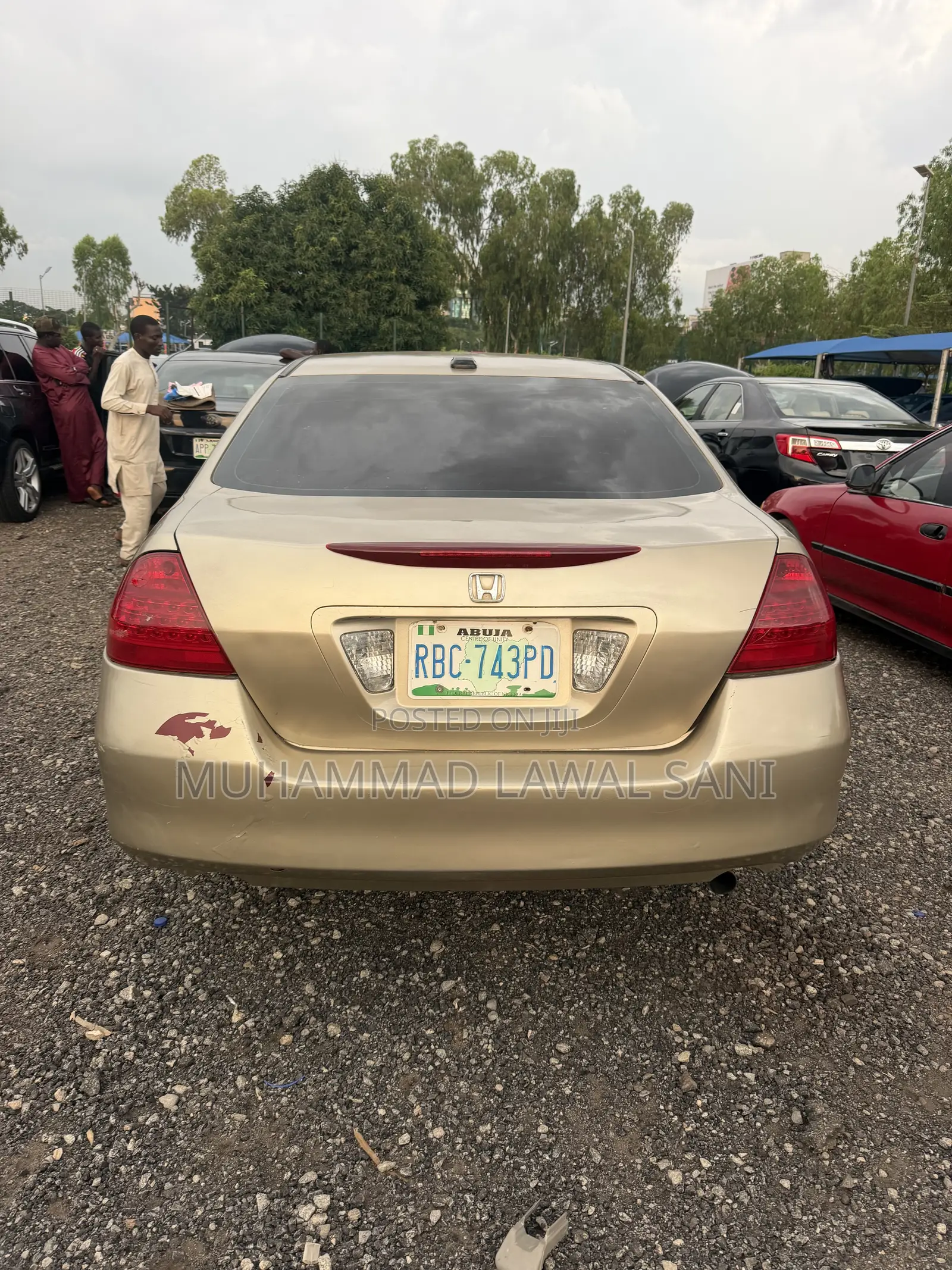 Honda Accord 2007 Gold