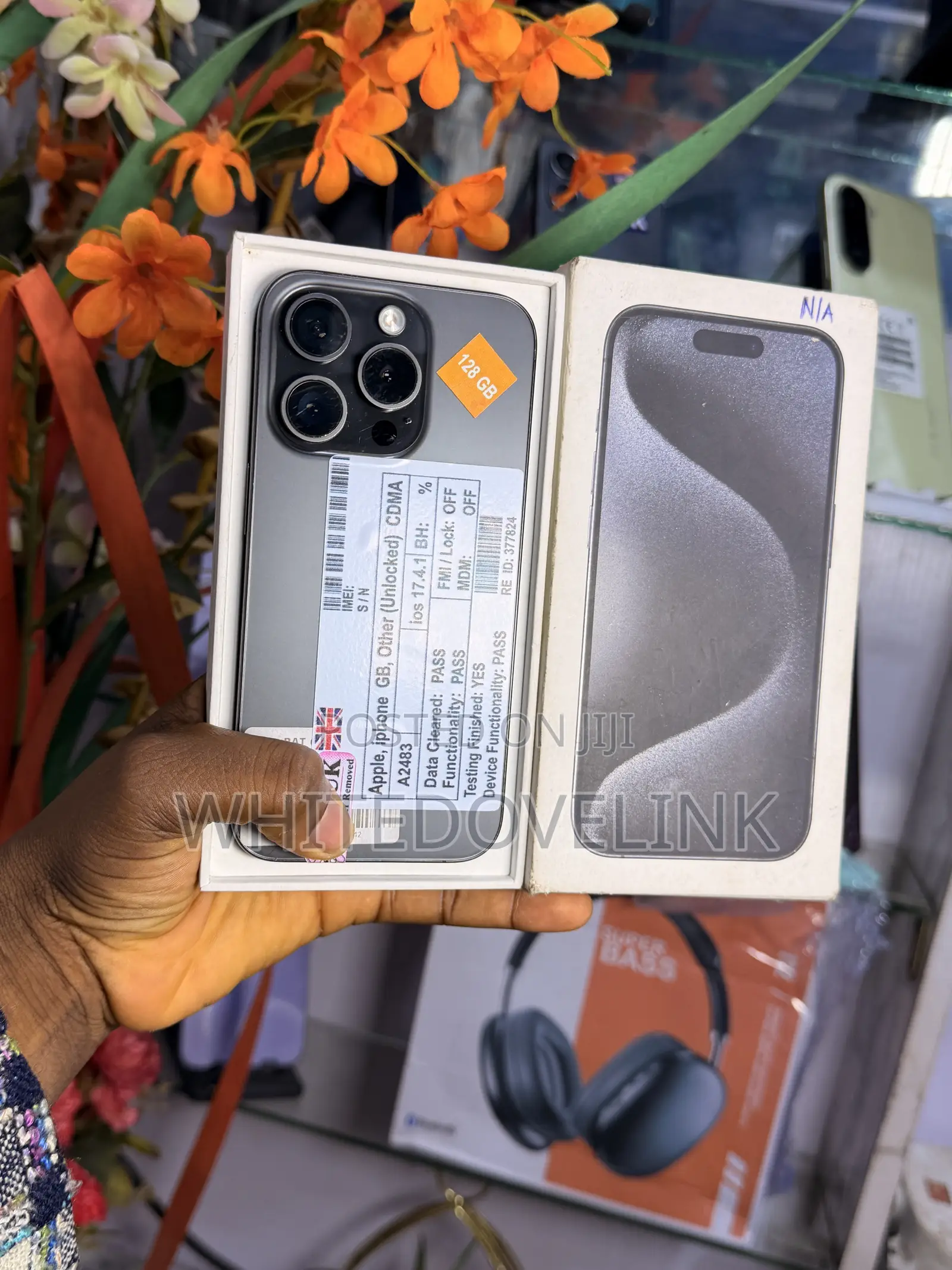 Apple iPhone 15 Pro 128 GB Black