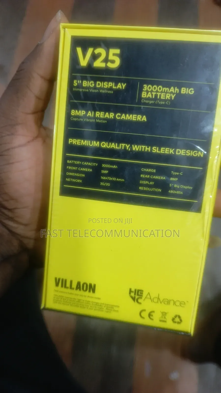 New Villaon V20 32 GB Black