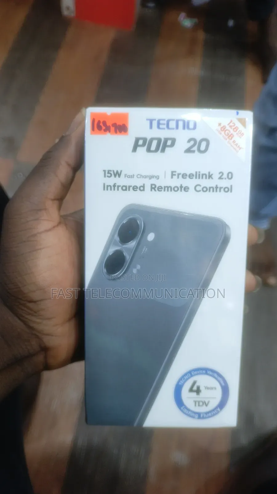 New Tecno Pop 20 128 GB