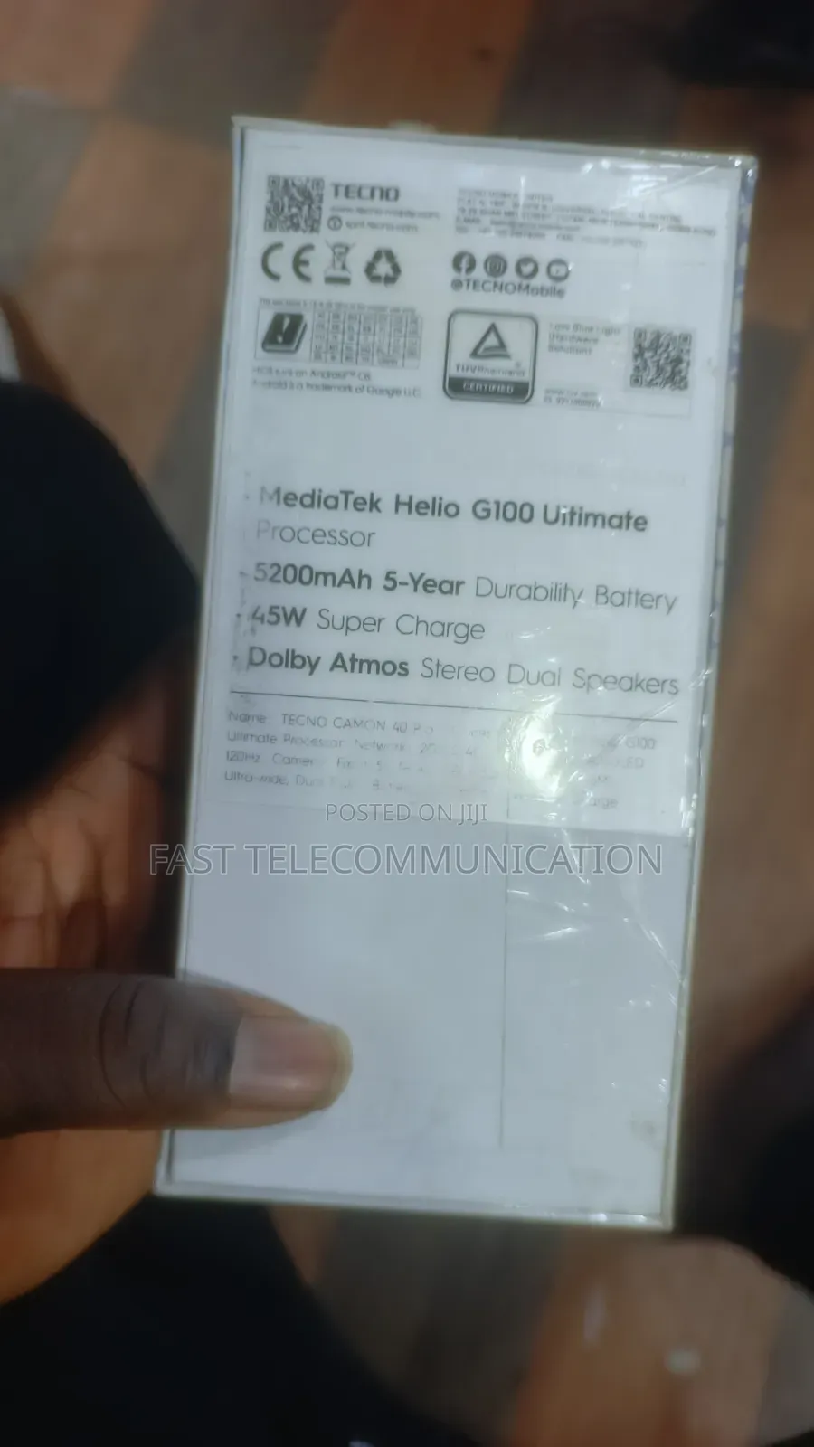 Tecno Camon 40 Pro 4G 256 GB