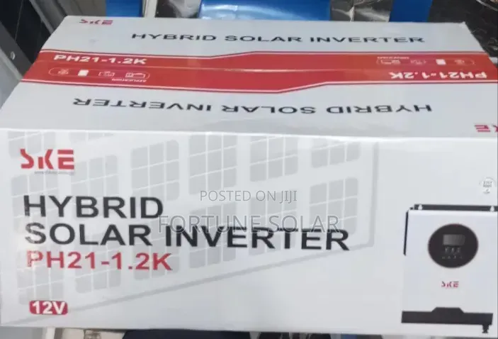 SKE 1.2kva 12V Hybrid Inverter Transformer Less With Wall Mounting