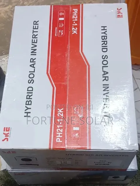 SKE 1.2kva 12V Hybrid Inverter Transformer Less With Wall Mounting