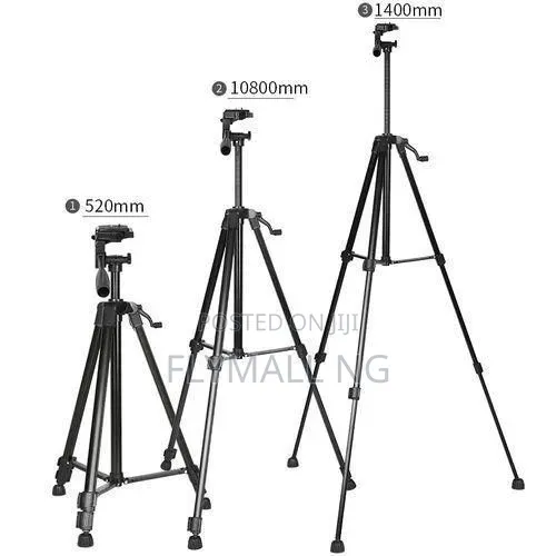 Adjustable 3366 Tripod Stand for Cameras and Phones