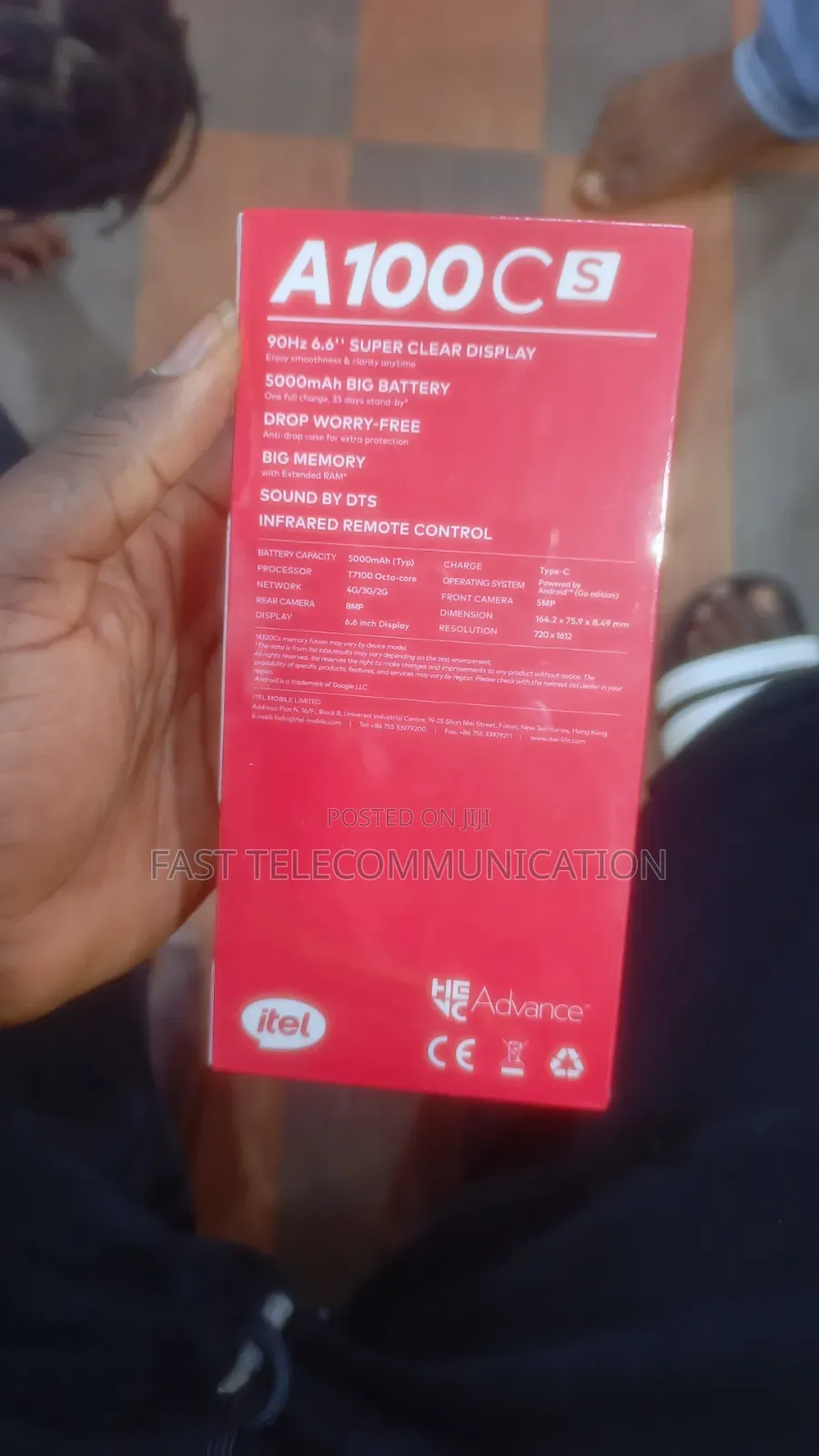 New Itel A100C 64 GB
