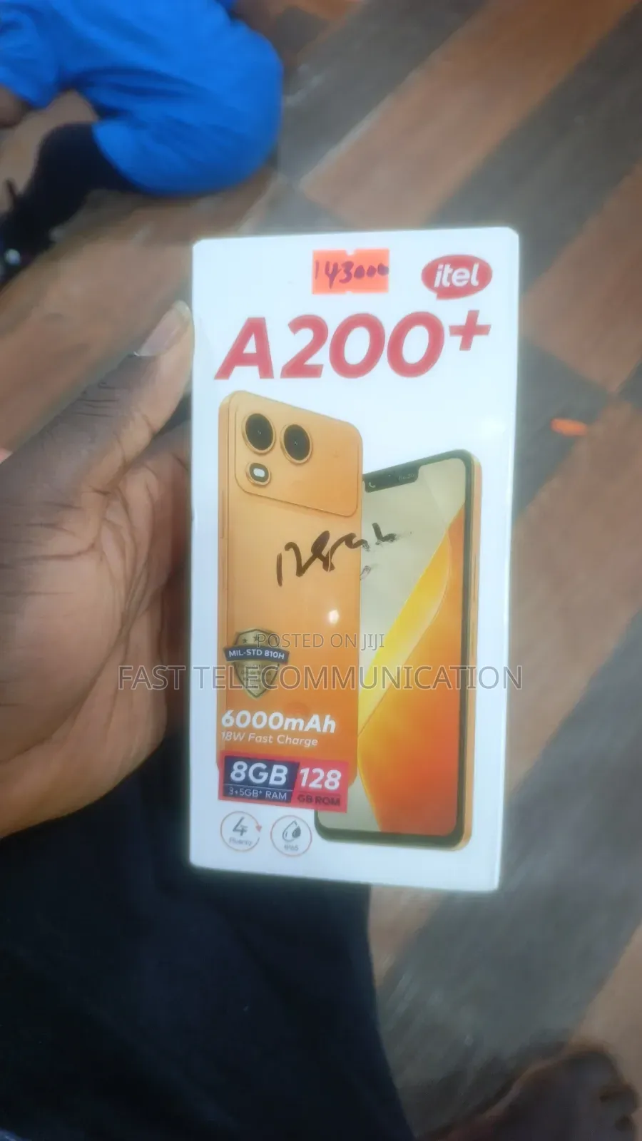 New Itel A200+ 128 GB