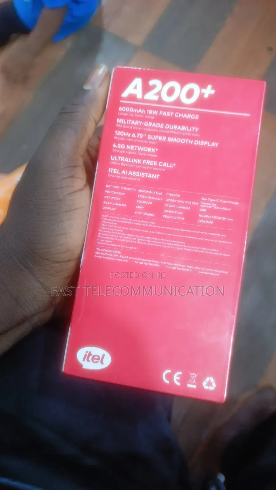 New Itel A200+ 128 GB
