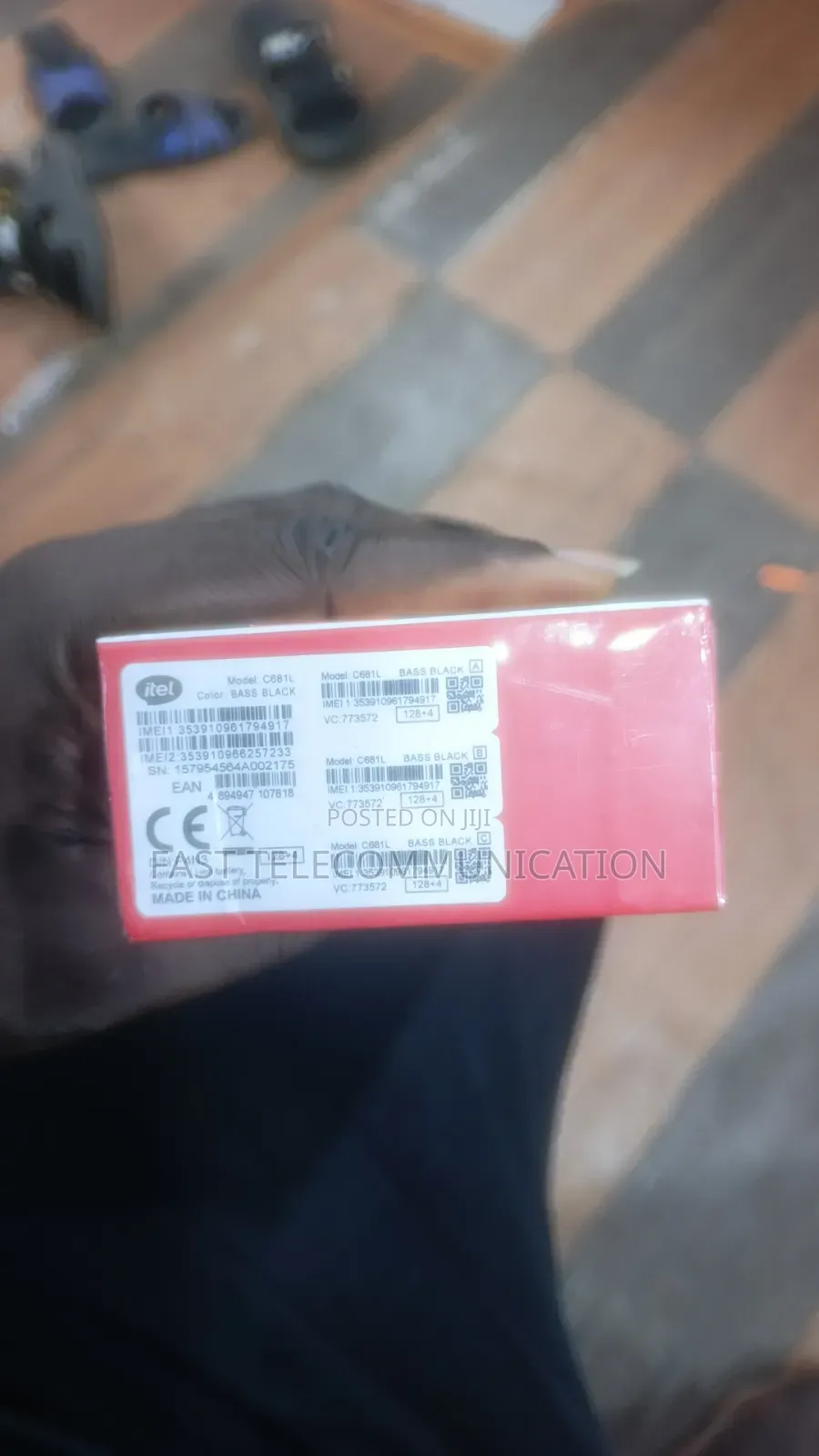 New Itel City 200 128 GB Purple