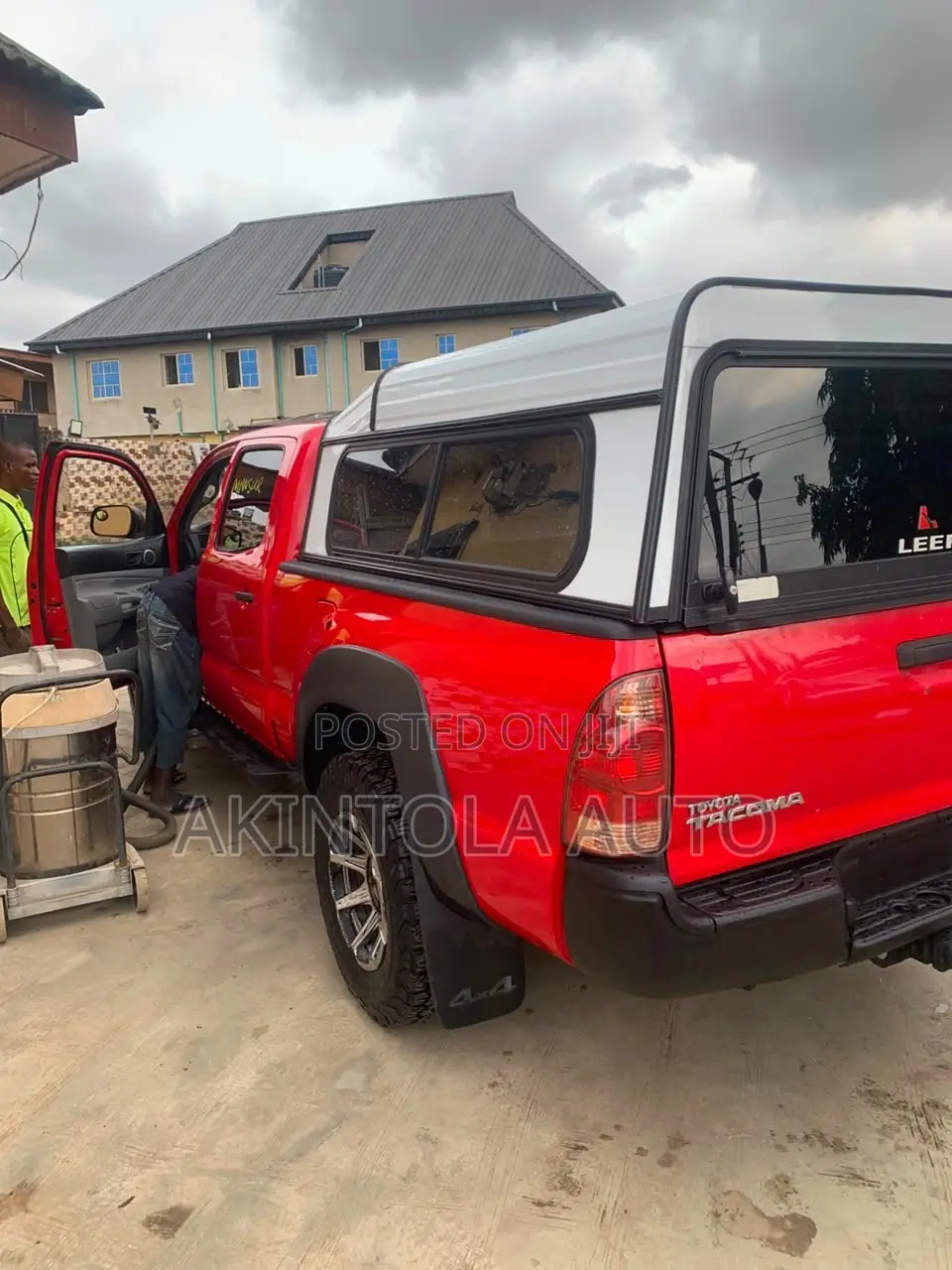 Toyota Tacoma 4x4 Double Cab 2008 Red