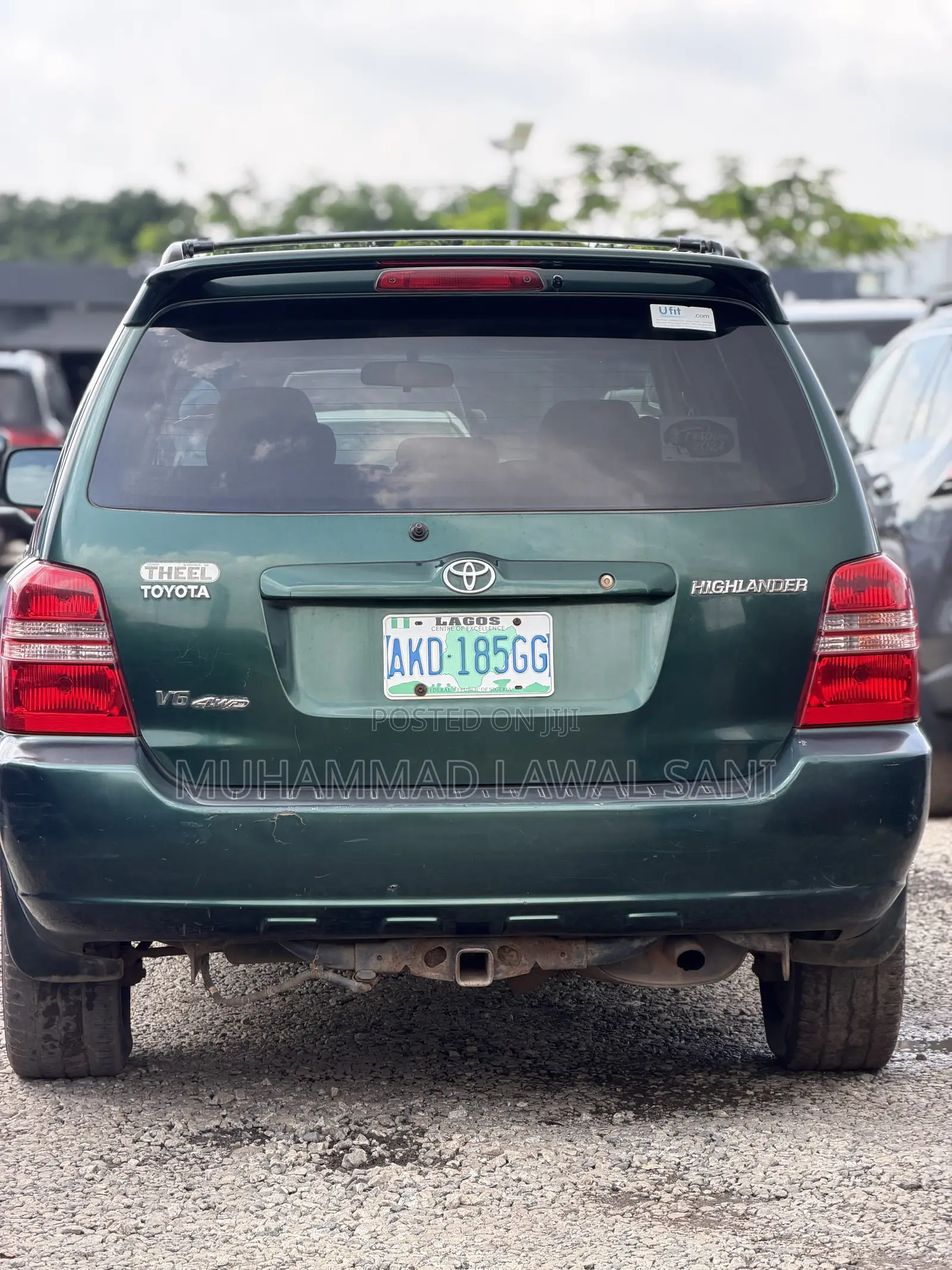 Toyota Highlander 2004 Green