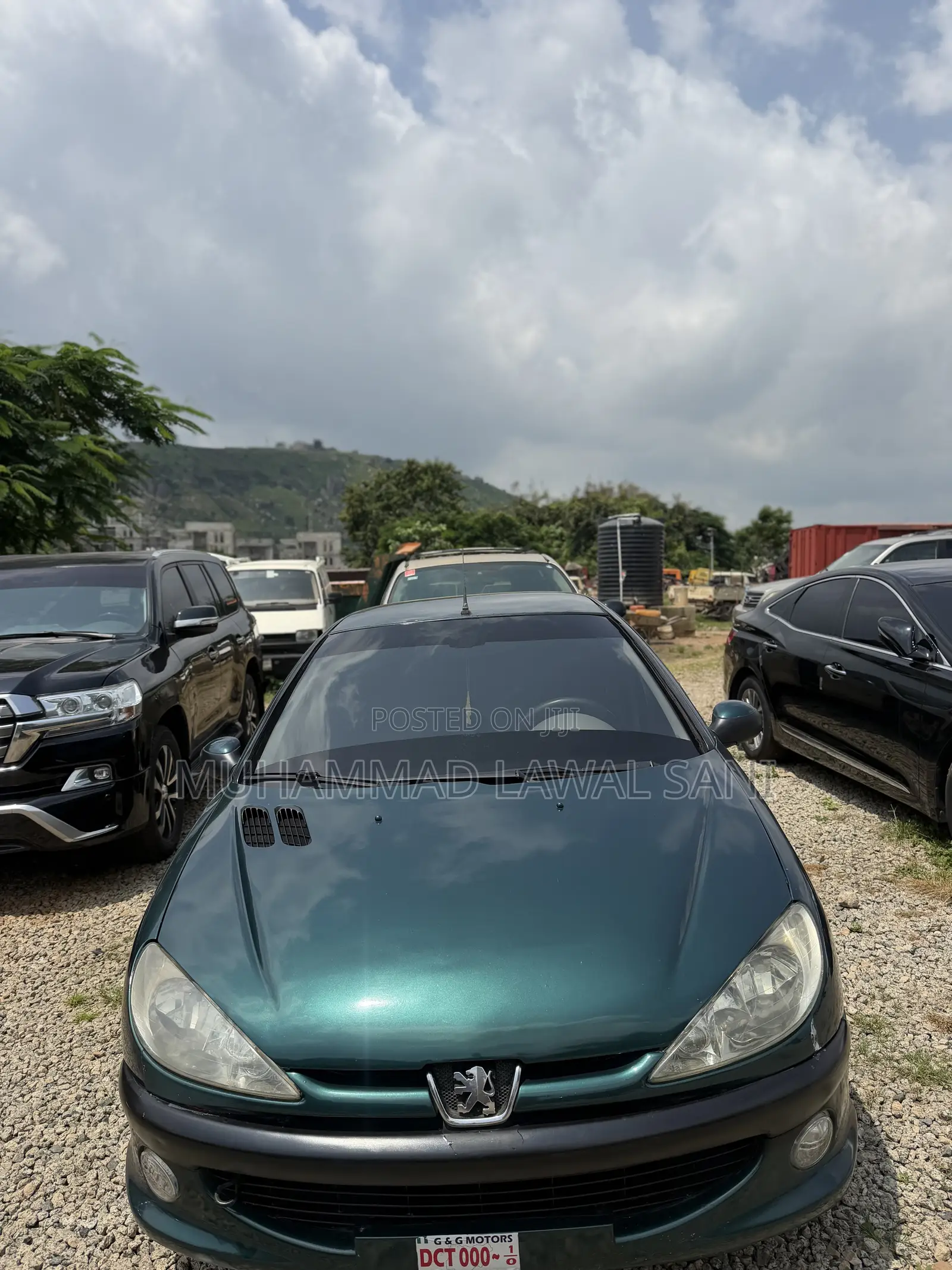 Peugeot 206 2004 Green